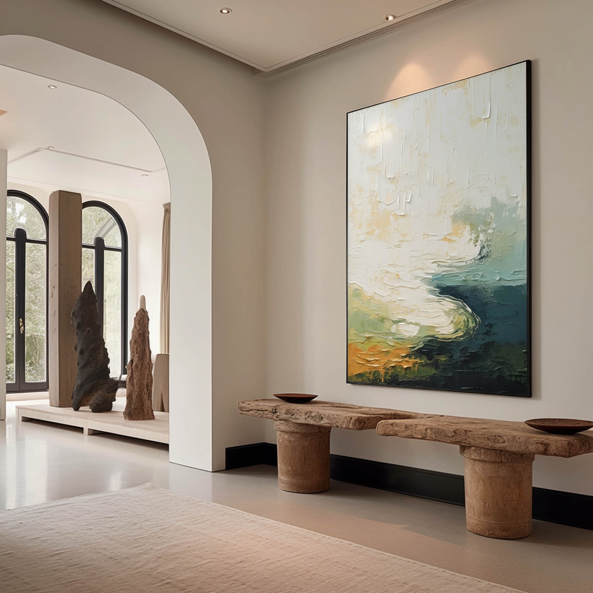 Wall Art Abstract Artistic Modern Elegant