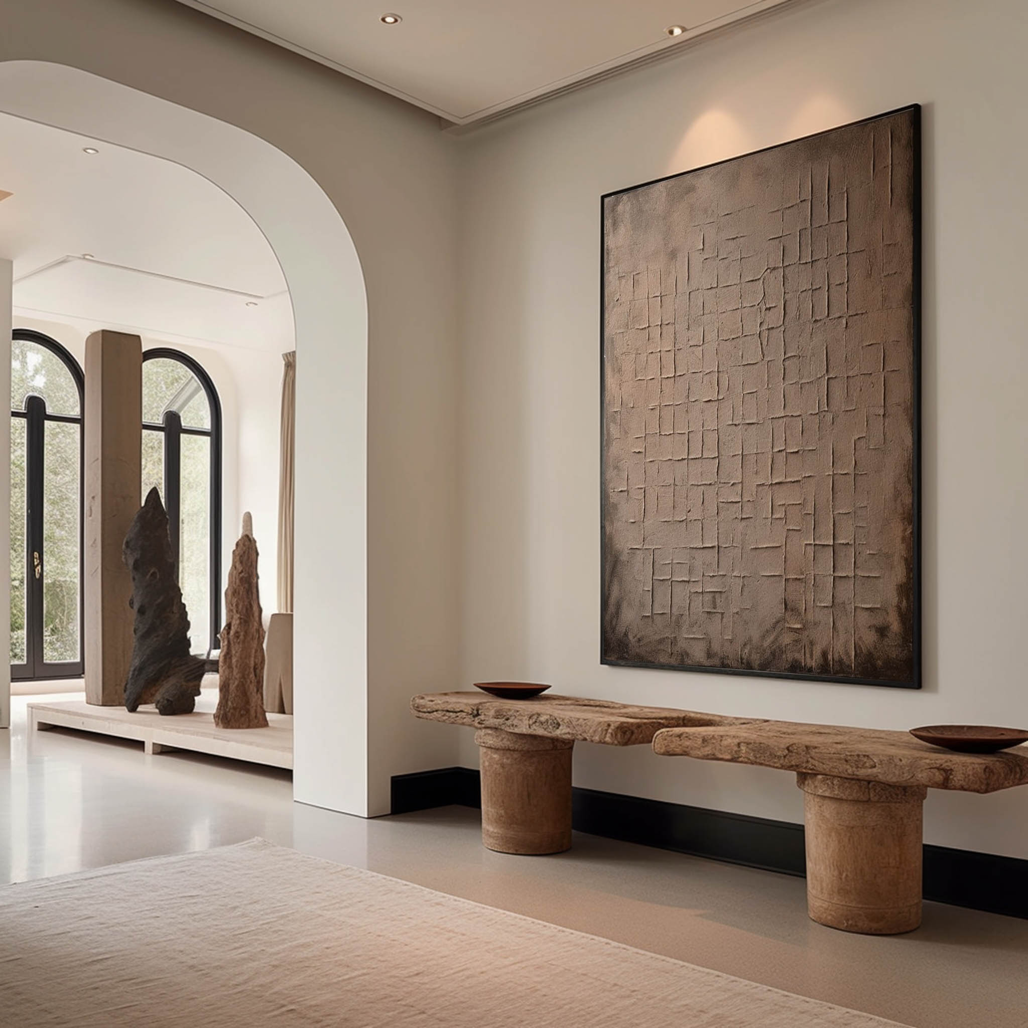 Wabi-Sabi Wall Art #TX269 - Neutralighting