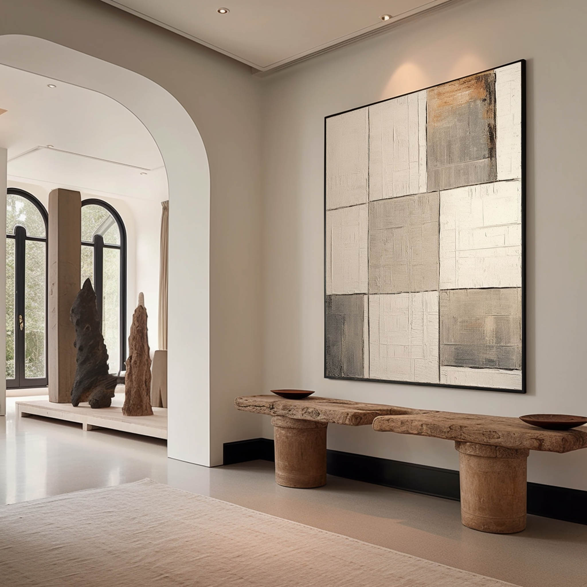 Wabi-Sabi Wall Art TX264 - Neutralighting