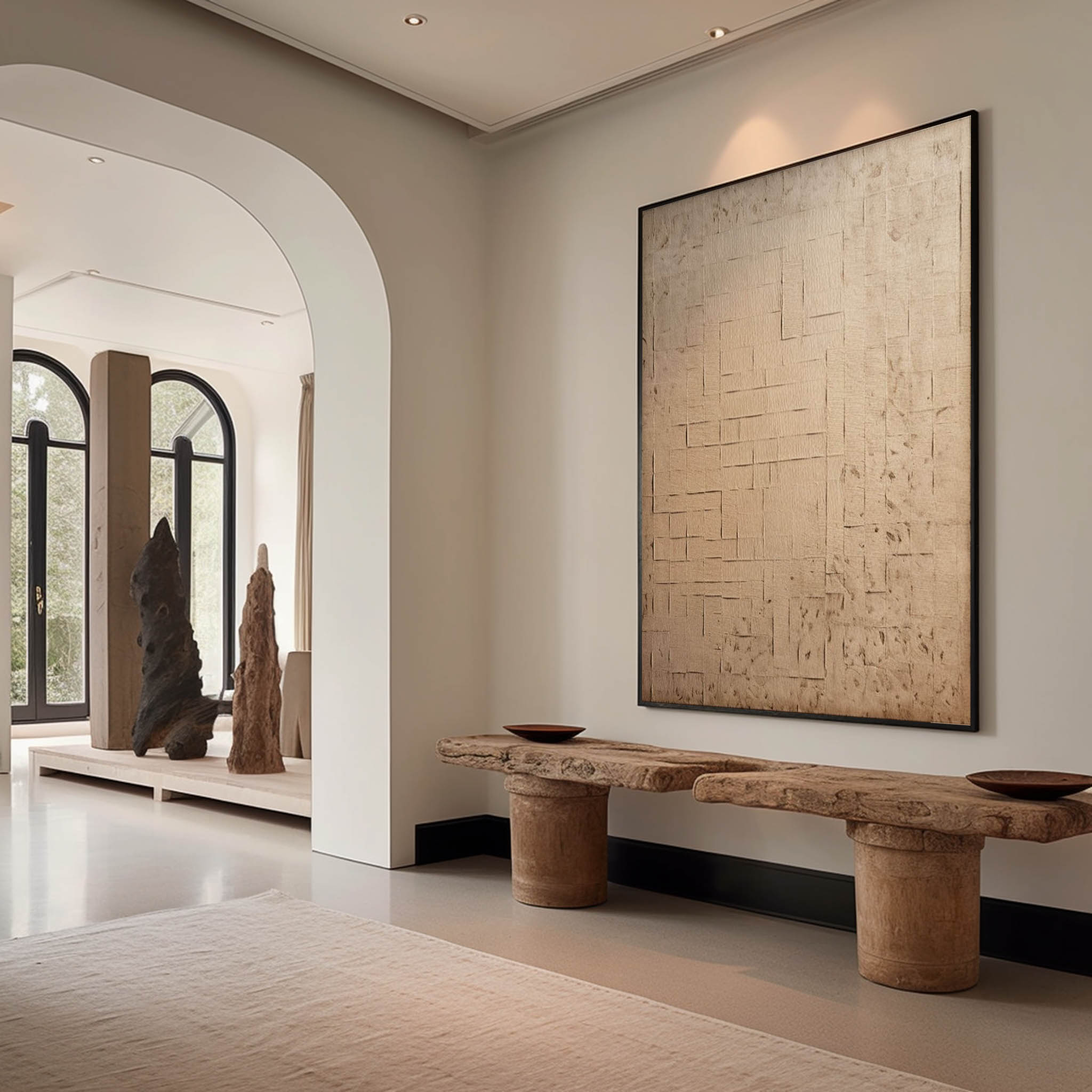 Wabi-Sabi Wall Art TX270 - Neutralighting