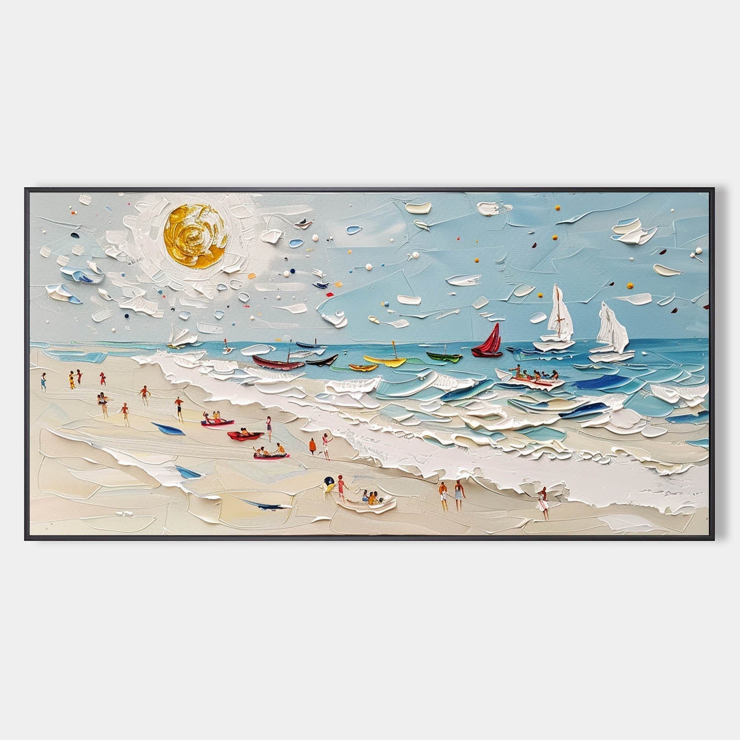 Plaster Art Texture Painting SG302 - Neutralighting