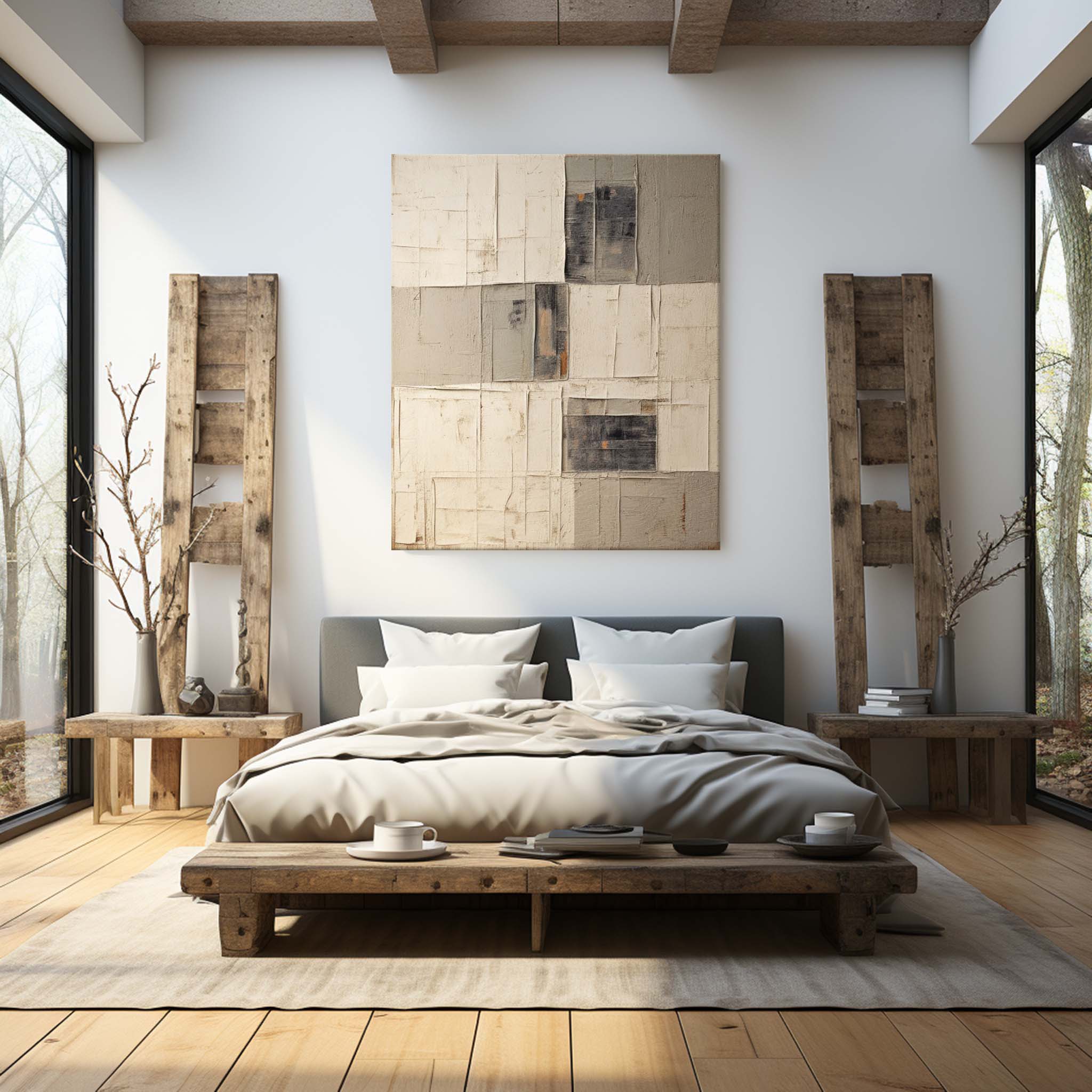 Wabi-Sabi Wall Art TX262 - Neutralighting