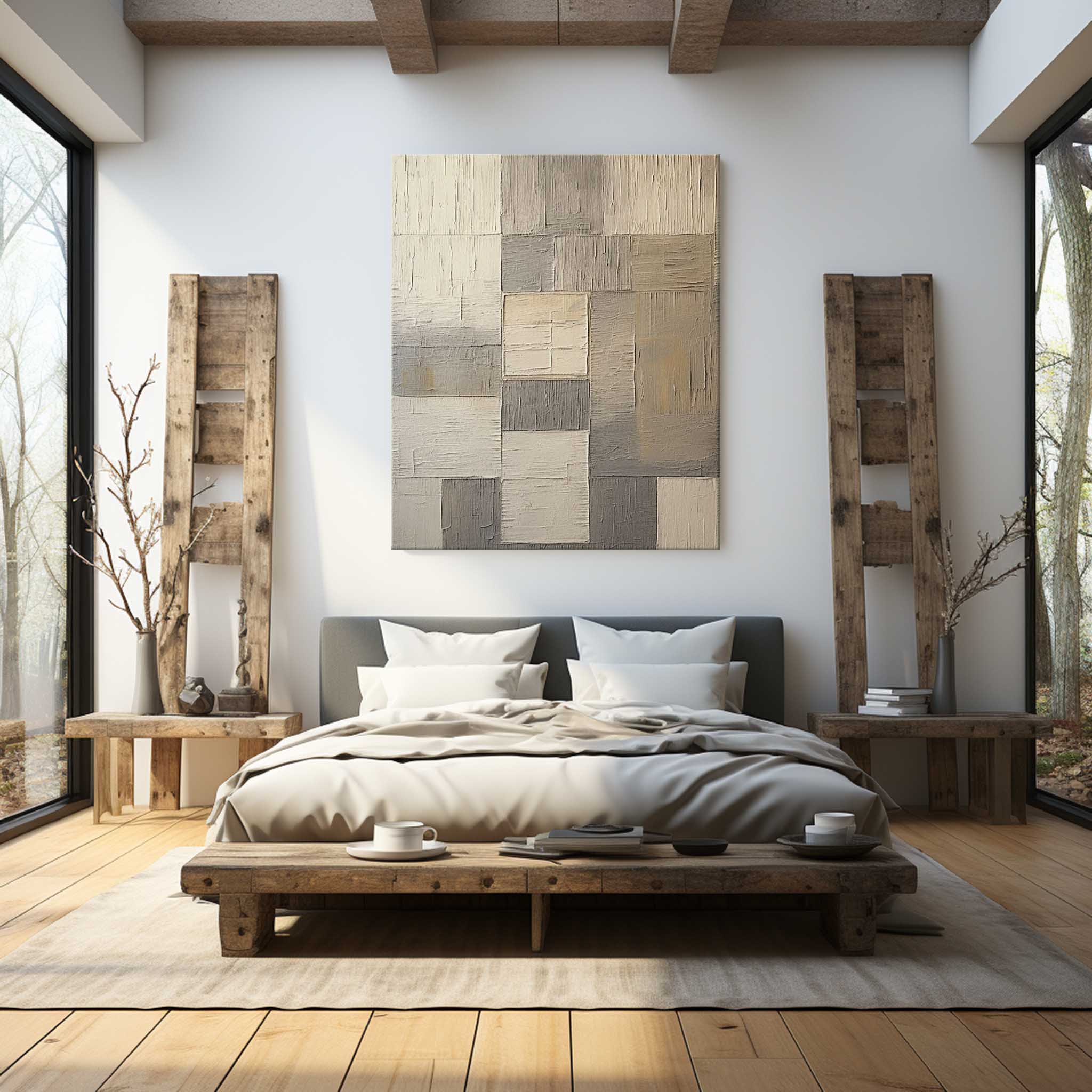 Wabi-Sabi Wall Art TX266 - Neutralighting