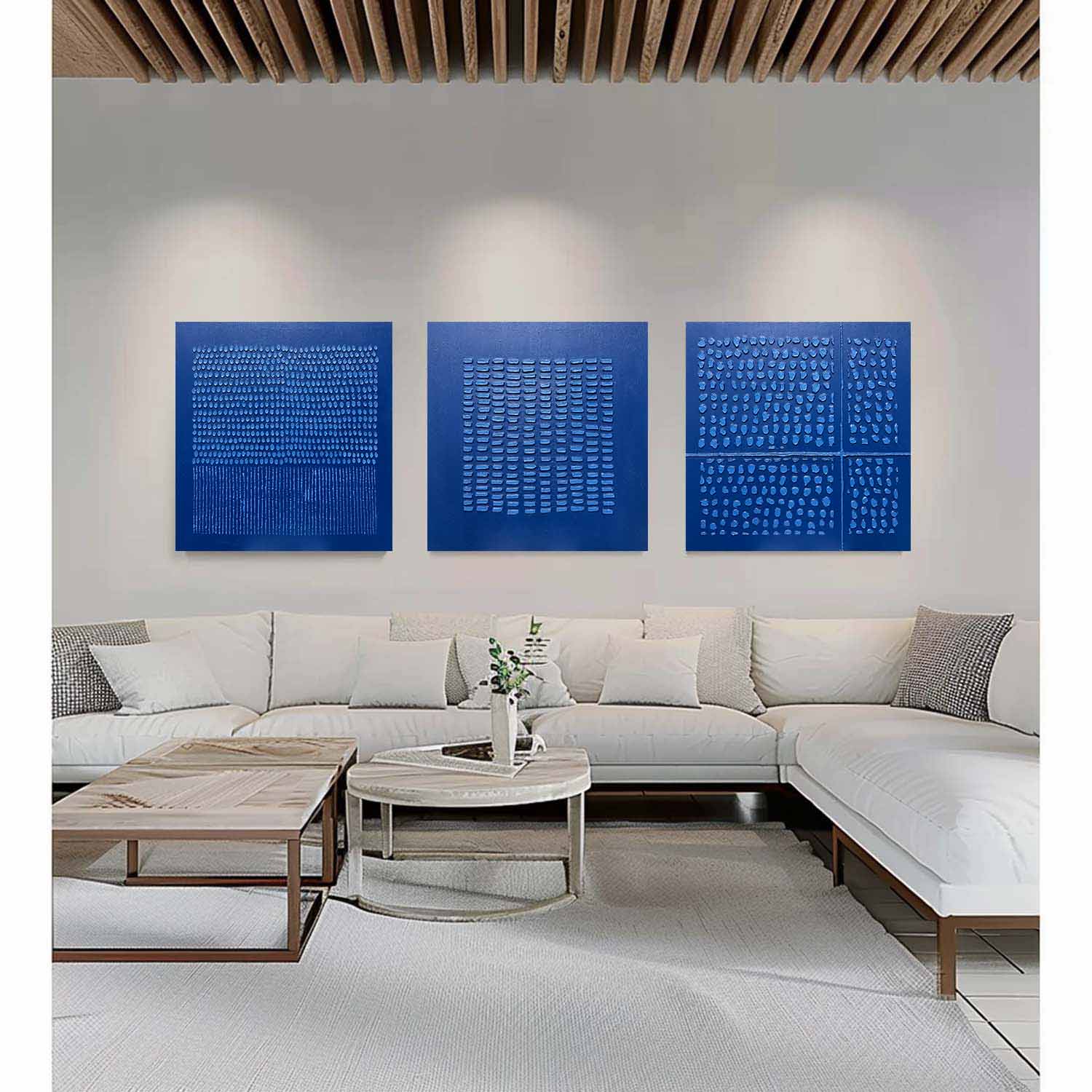 Abstract Painting Set Of 3 SP161 - Neutralighting