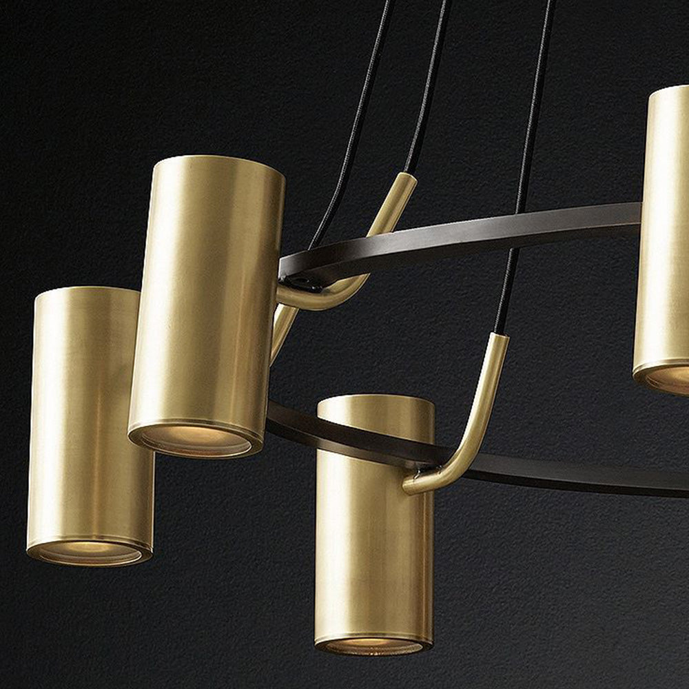 Arisha Modern Spotlight Metal Pendant Light, Gold - Neutralighting