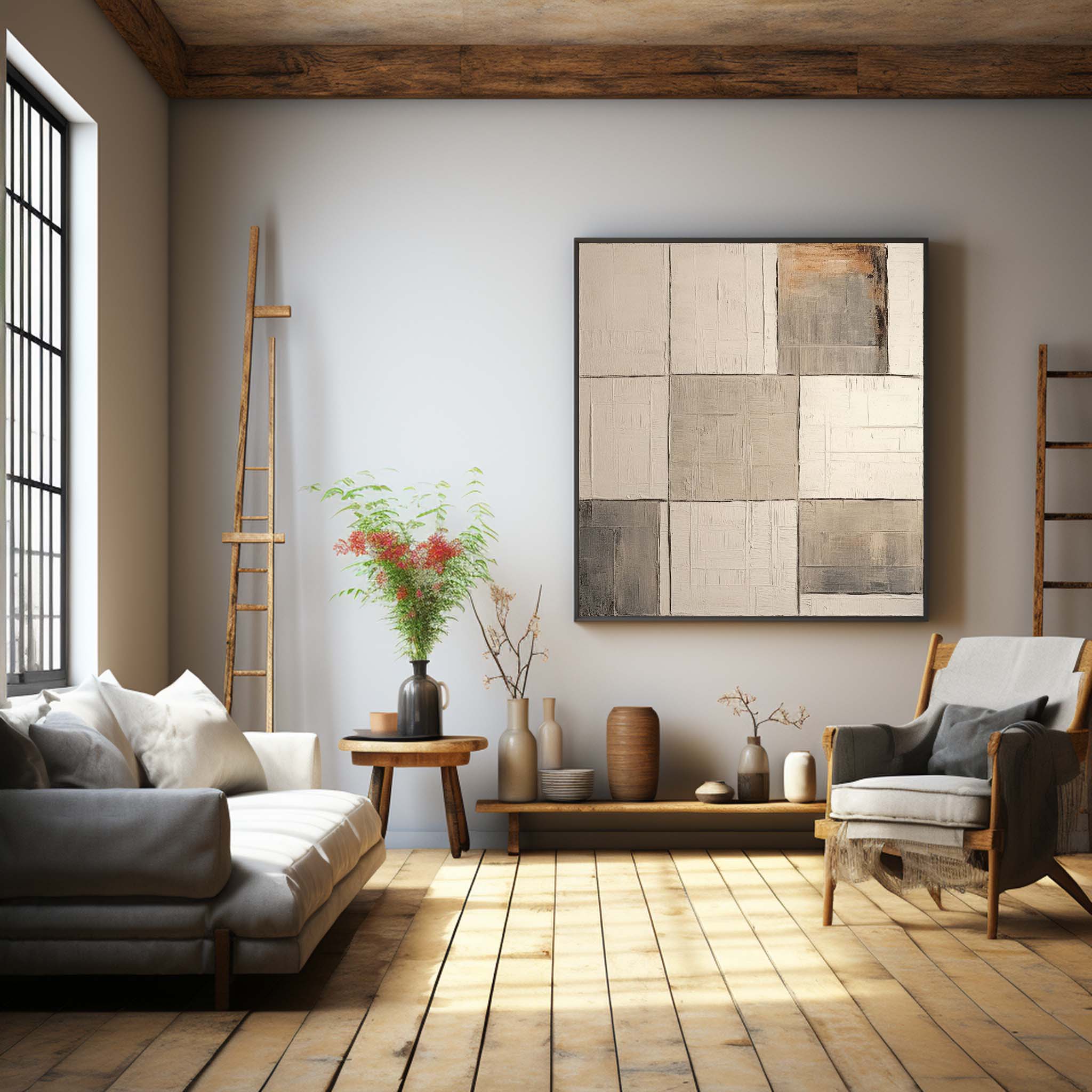 Wabi-Sabi Wall Art TX264 - Neutralighting