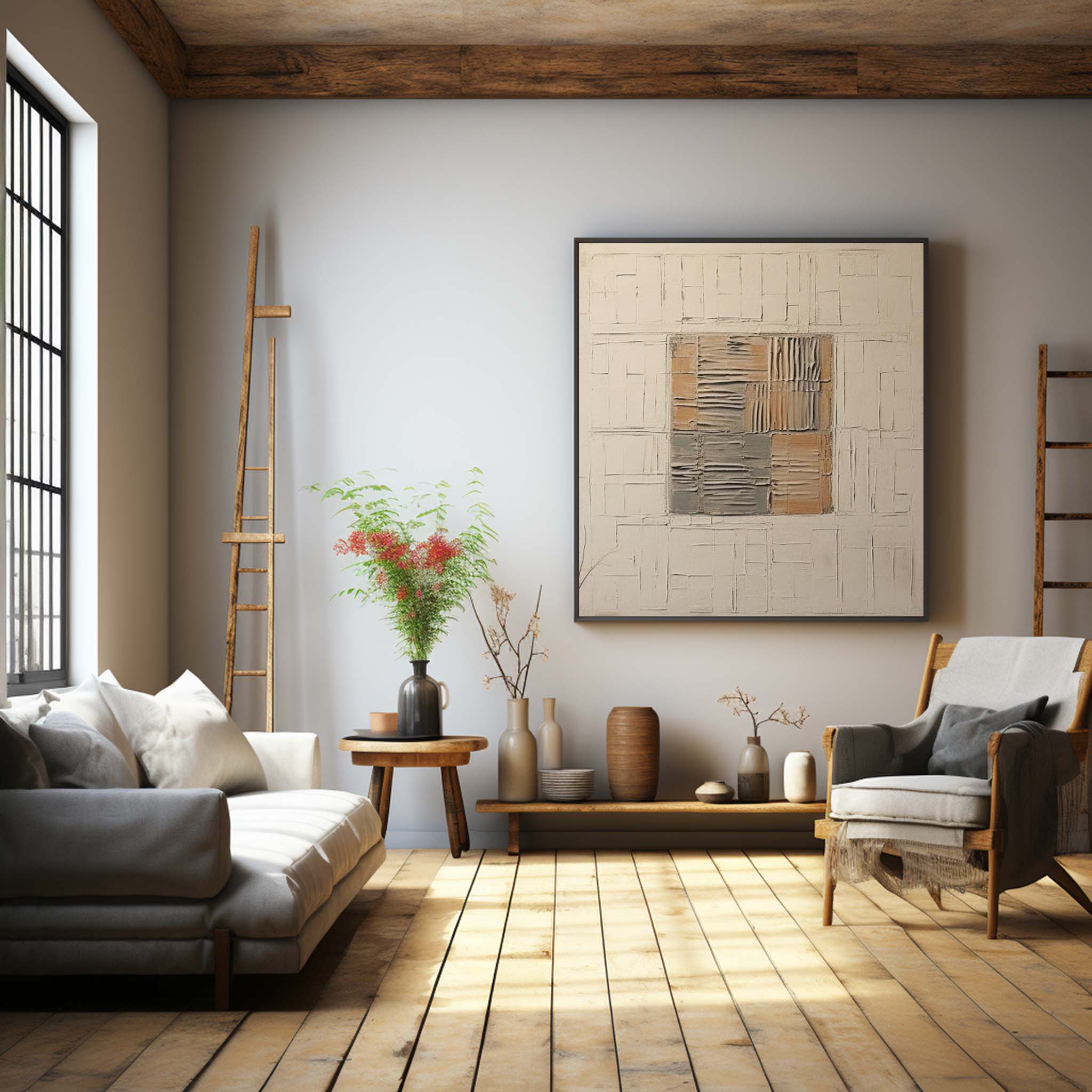 Wabi-Sabi Wall Art TX255 - Neutralighting