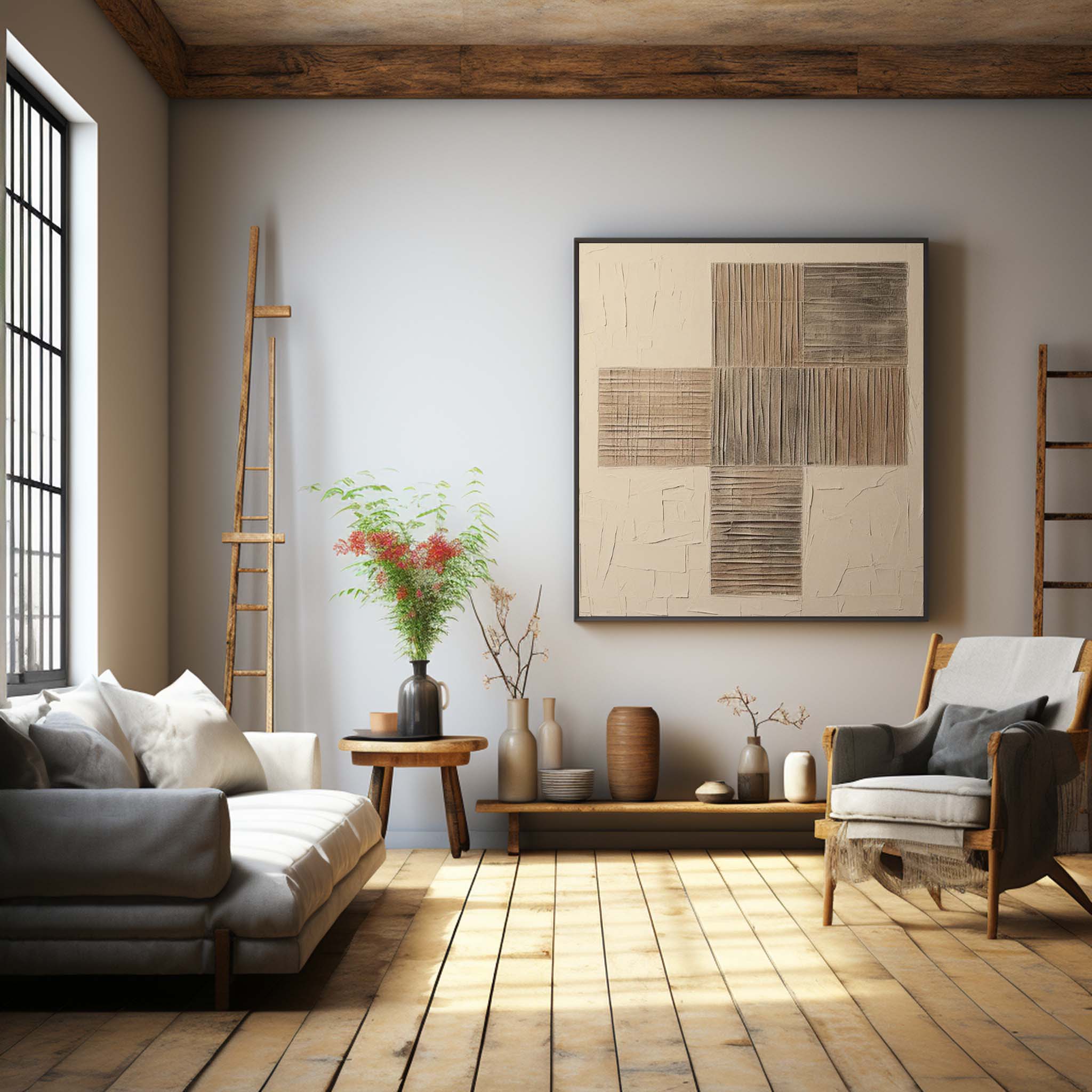 Wabi-Sabi Wall Art TX256 - Neutralighting