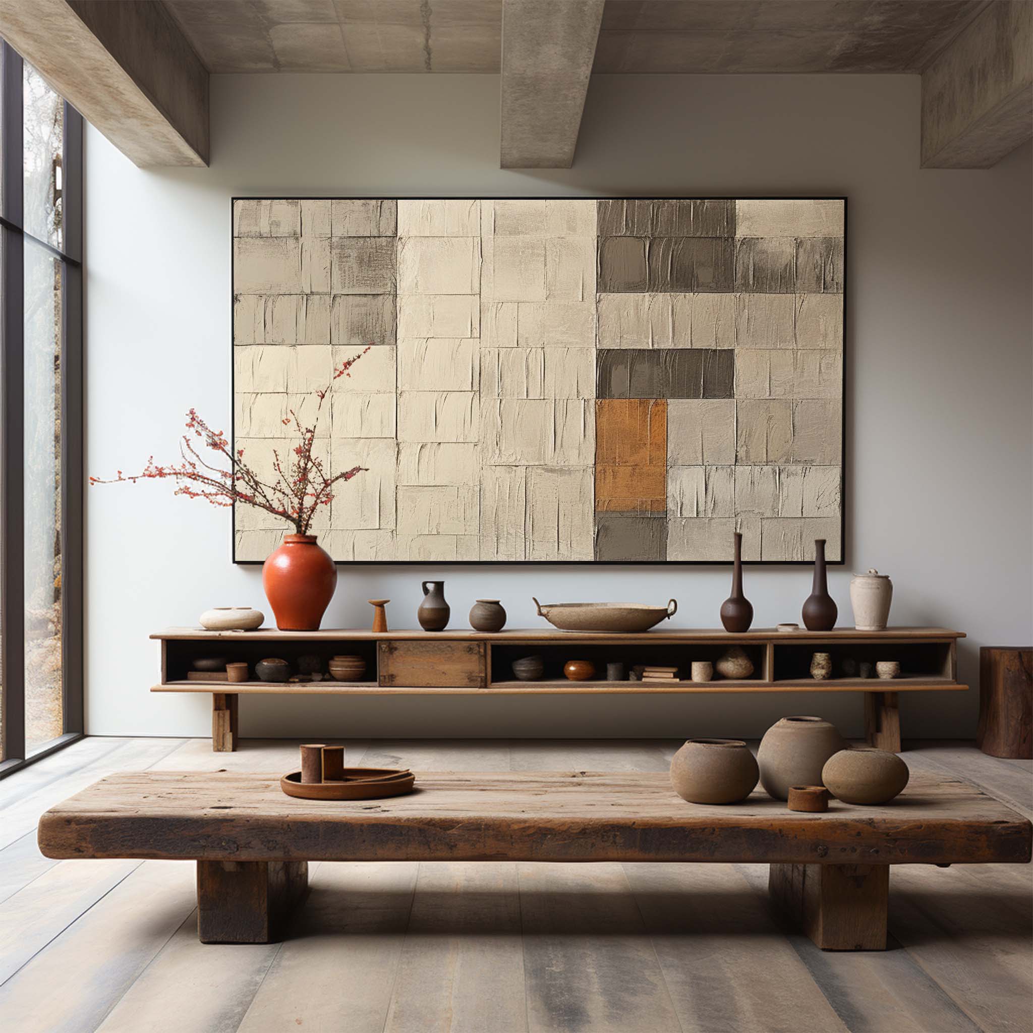 Wabi-Sabi Wall Art TX260 - Neutralighting