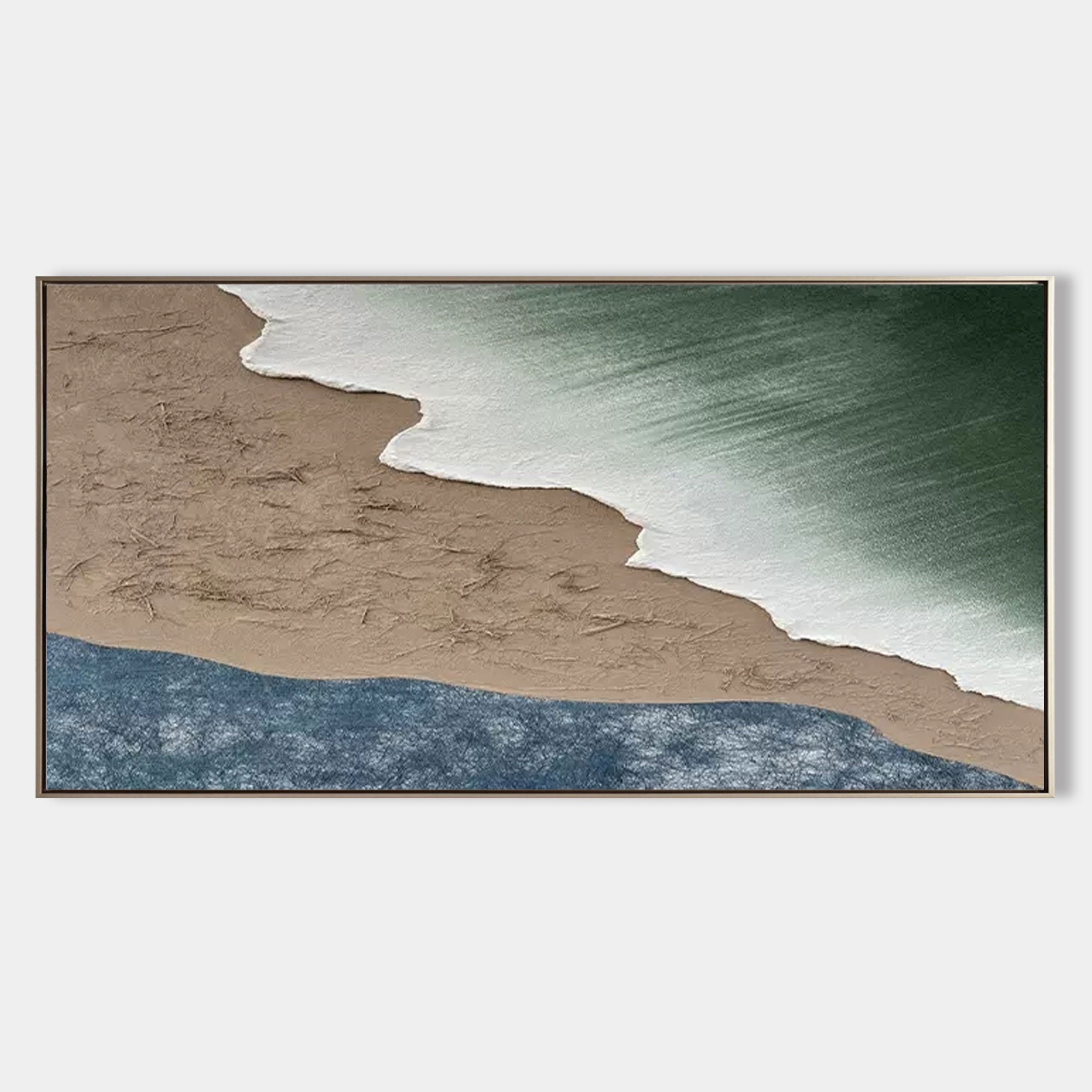 Wall Art Plaster Landscape Moody Modern