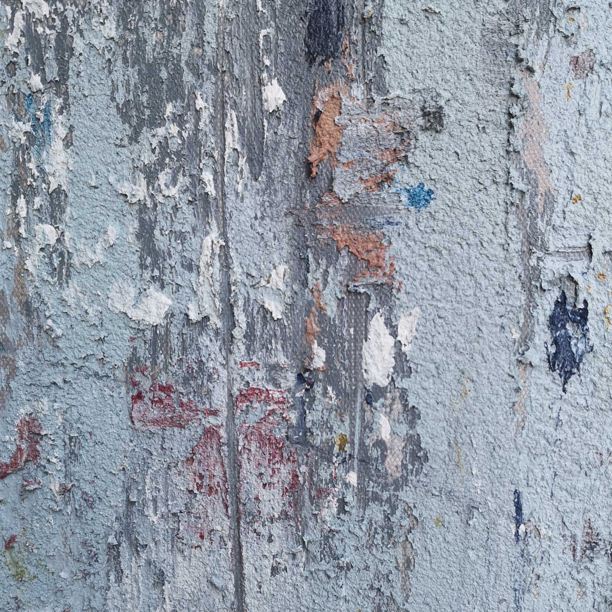 Light Blue Grey Abstract Painting