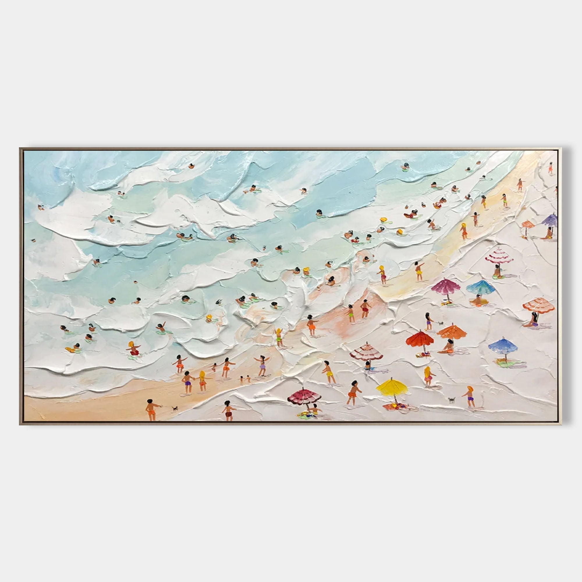 Plaster Art Texture Painting SG214 - Neutralighting