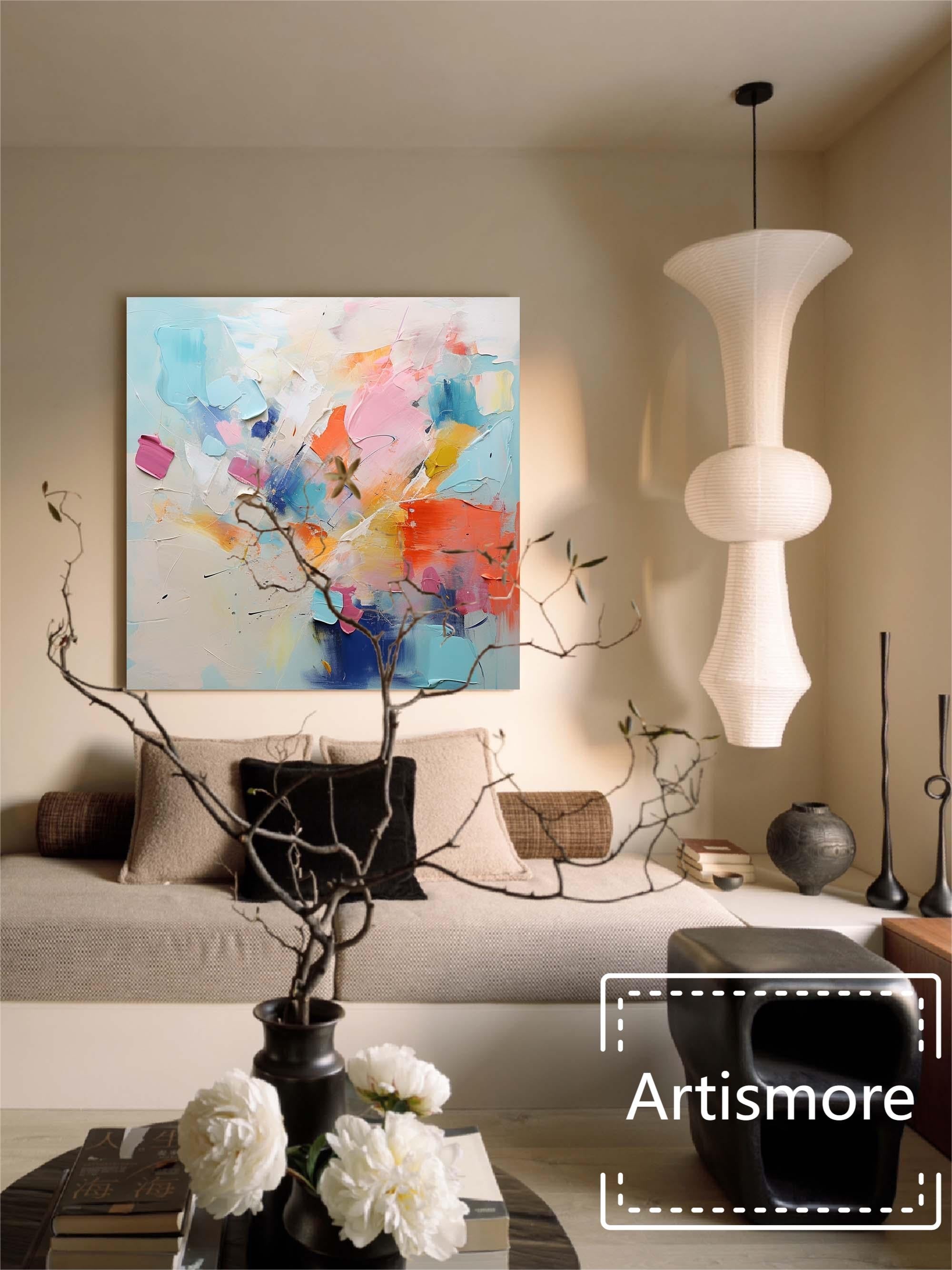 Abstract Canvas Art AB193 - Neutralighting