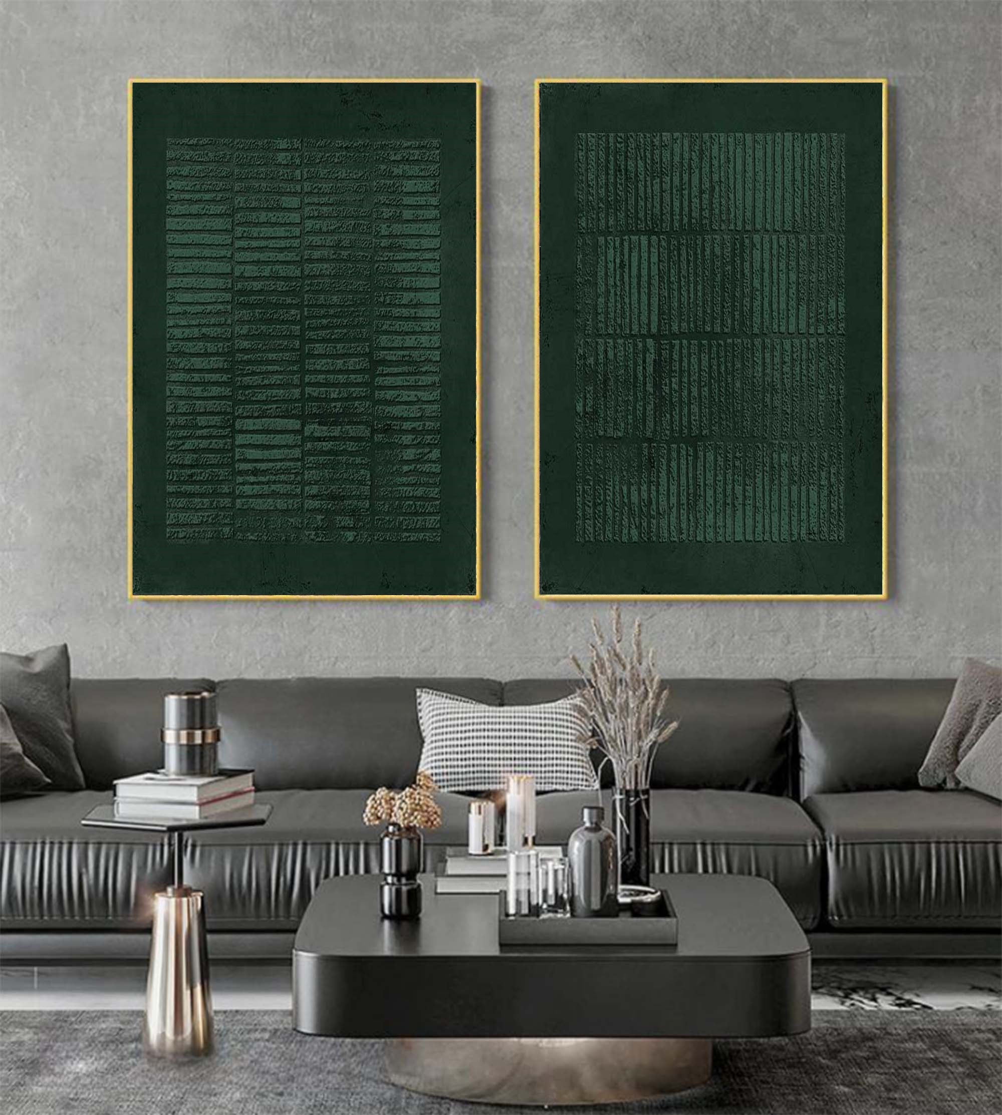 Wall Art Abstract Moody Wabi-Sabi