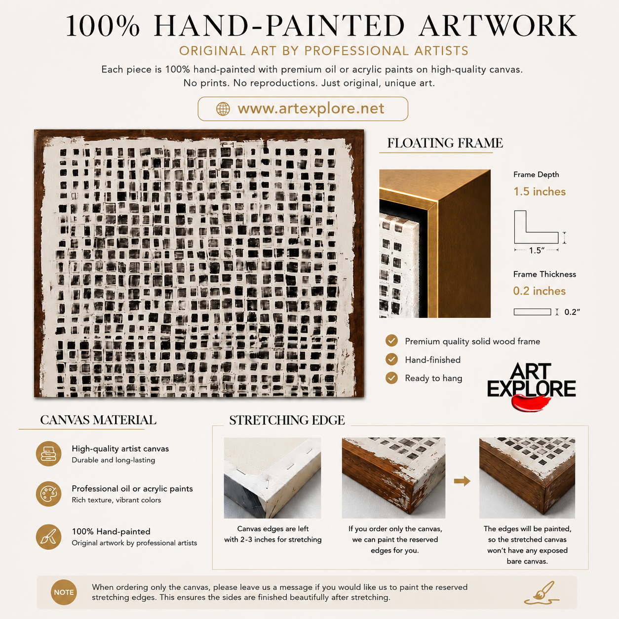 Modern Abstract Painting #ABAS148