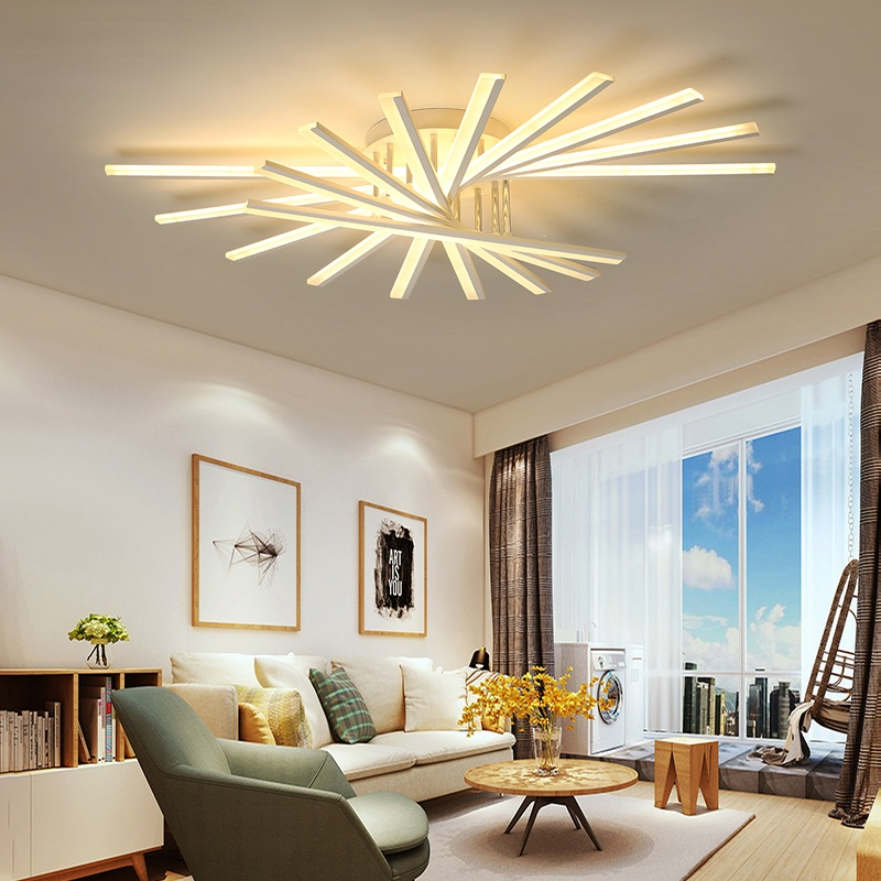 Arisha Linear Flush Mount Ceiling Light, 4 Colour - Neutralighting