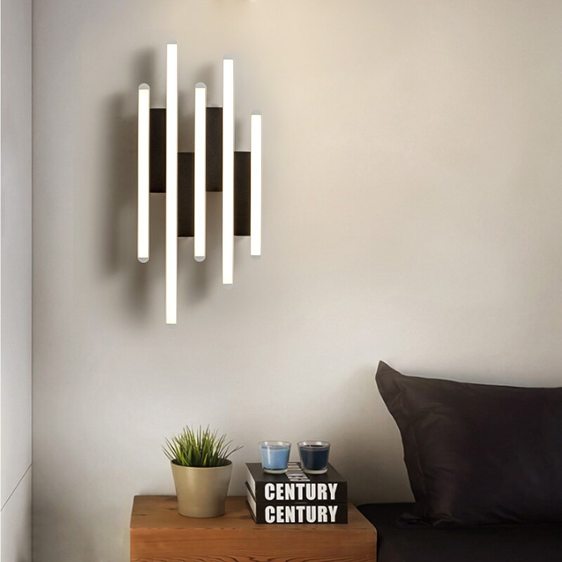 Arisha Industrial Black & White Wall Lamp, 2 Styles - Neutralighting