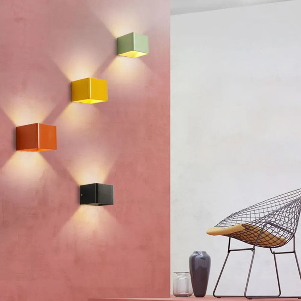 Aira Indoor Wall Lamp Square Colorful - Neutralighting