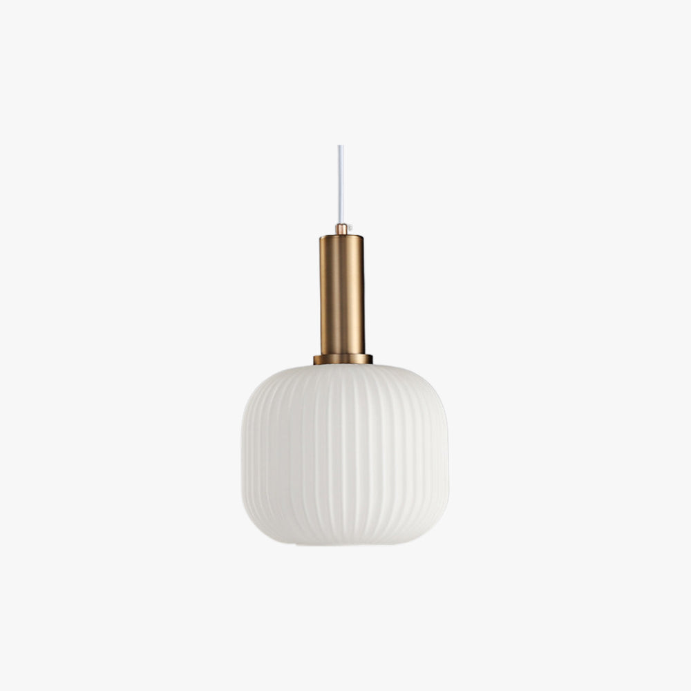 Valentina Morden Bubble Glass Pendant Light, White, Bedroom - Neutralighting