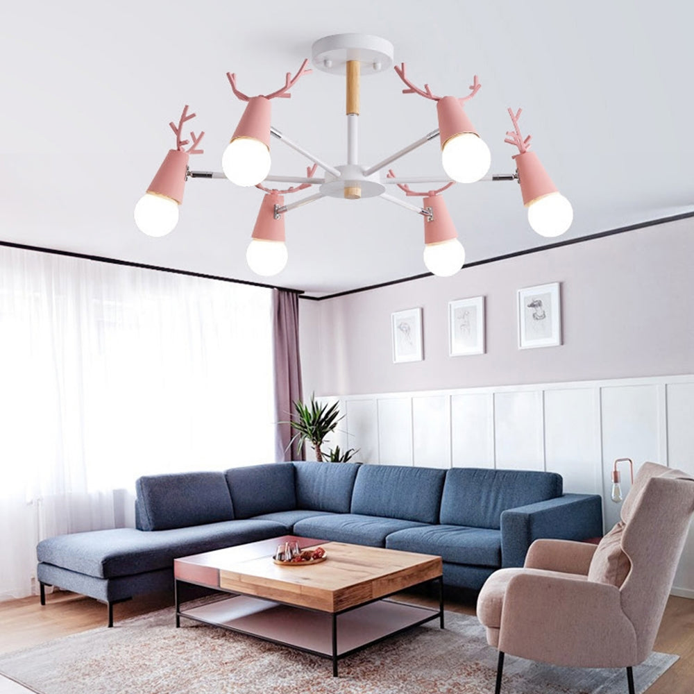 Valentina Deer Pendant Light, 7 Colour, 4 Style - Neutralighting