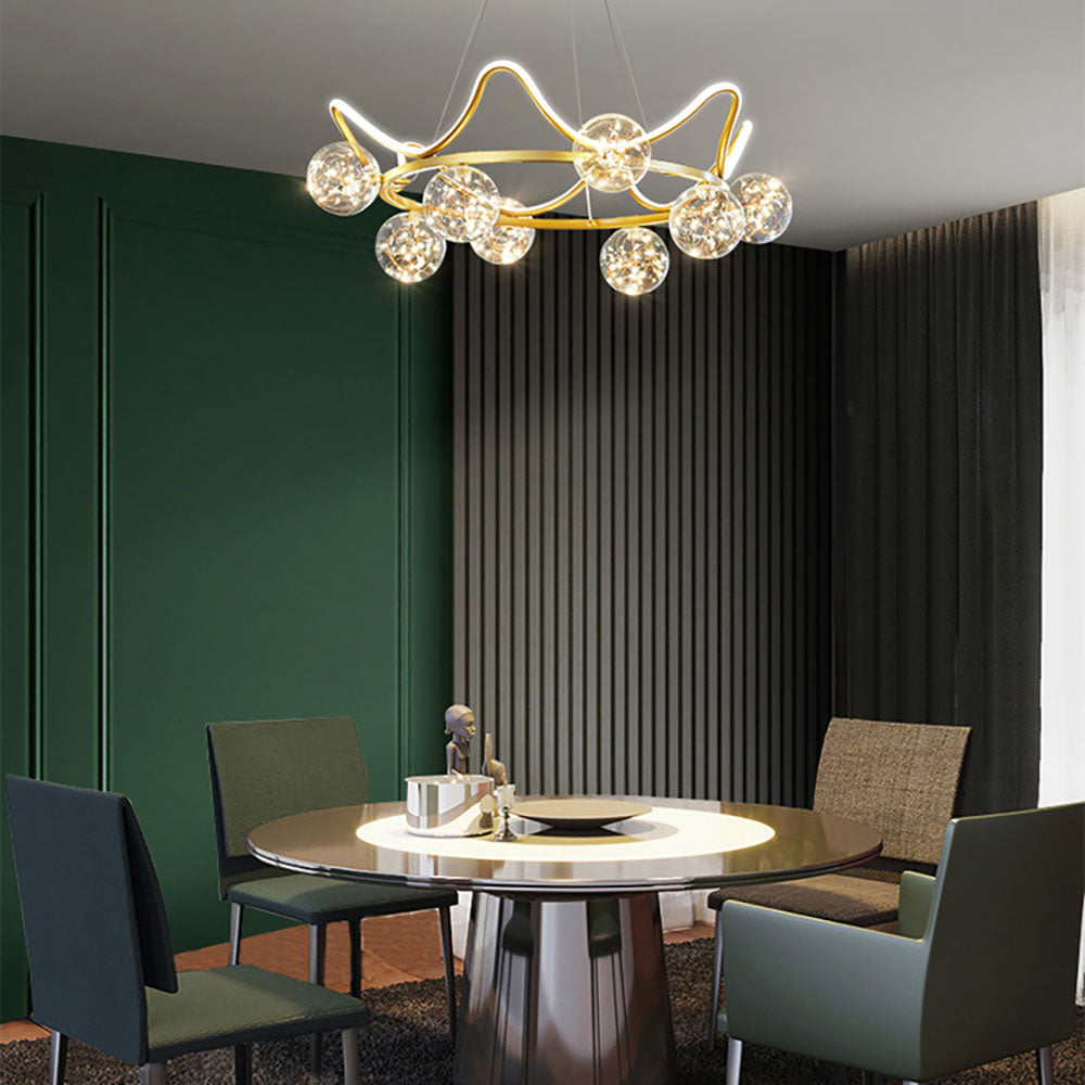 Arisha Nordic Creative Star Pendant Light Metal Living Room/Restaurant - Neutralighting