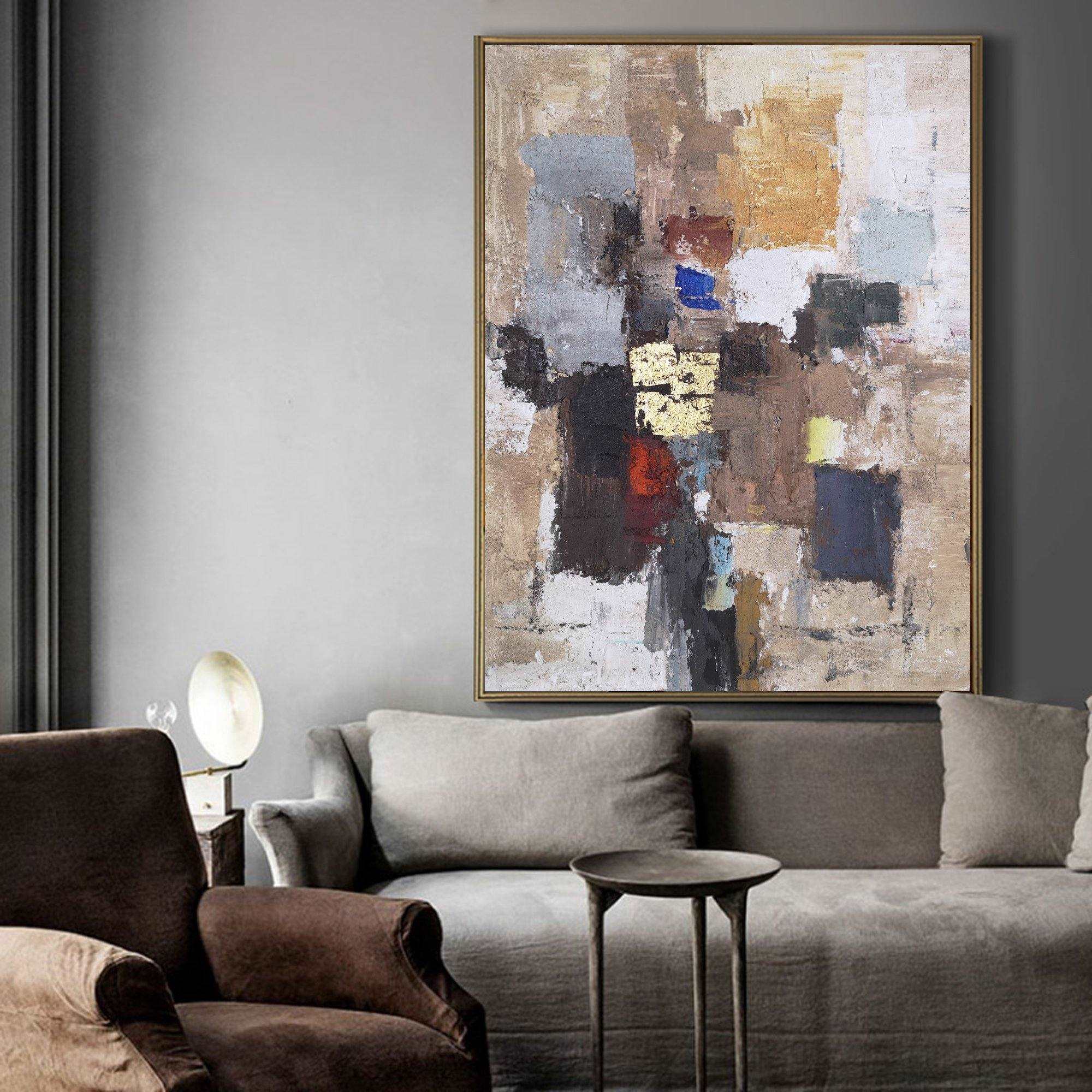 Abstract Geometric Painting
