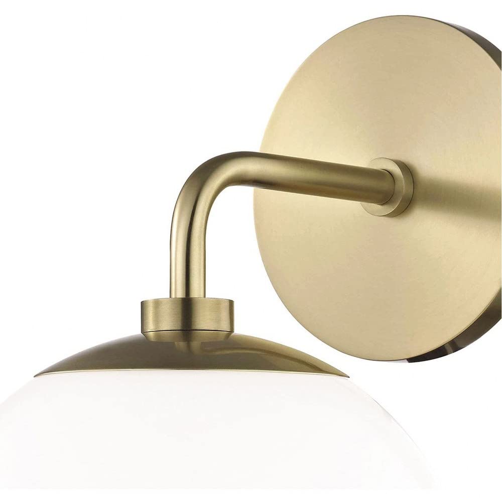 Valentina Glass Indoor Wall Lamp French Bathroom Bedroom - Neutralighting