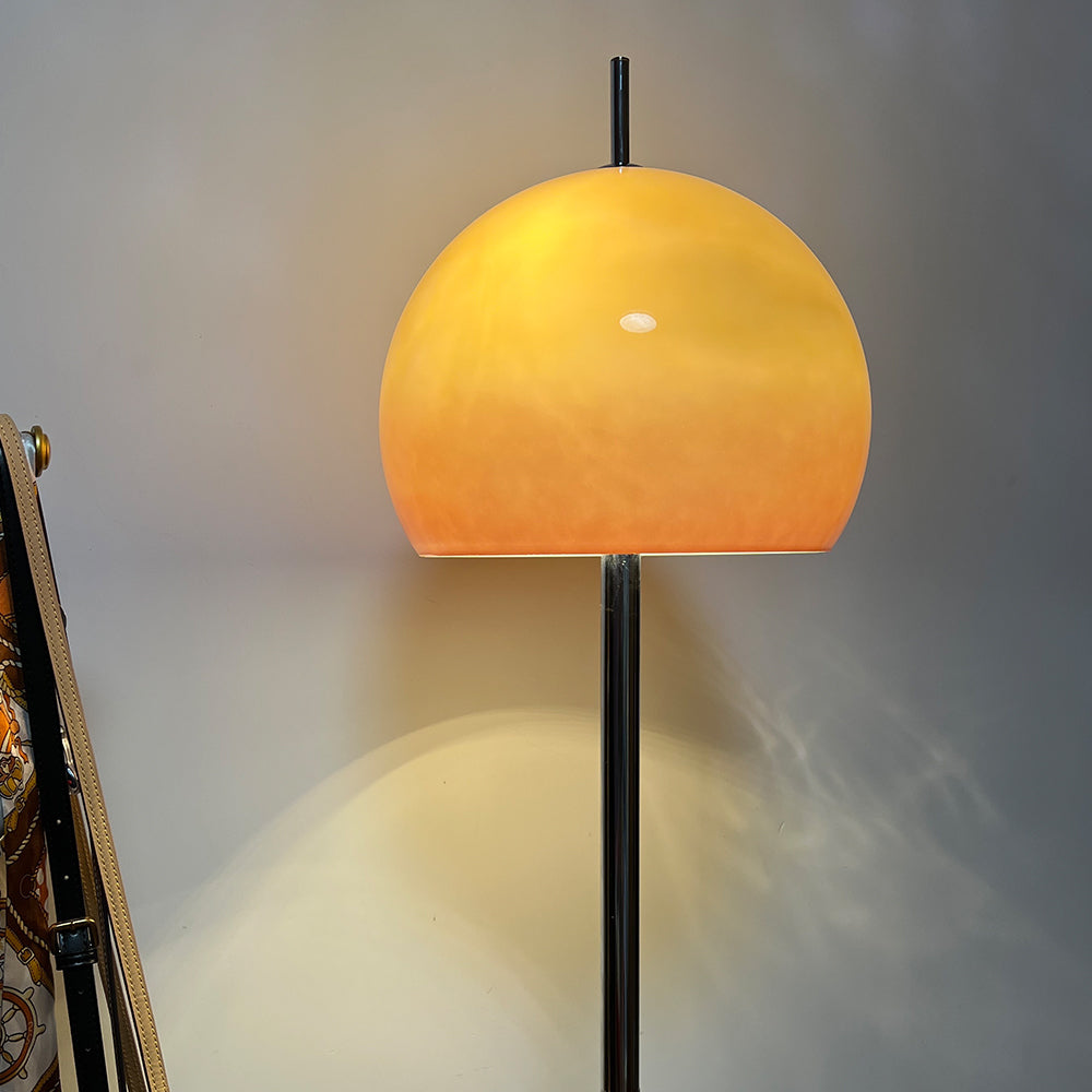 Mira Sunset Dome Glass Floor Lamp - Neutralighting