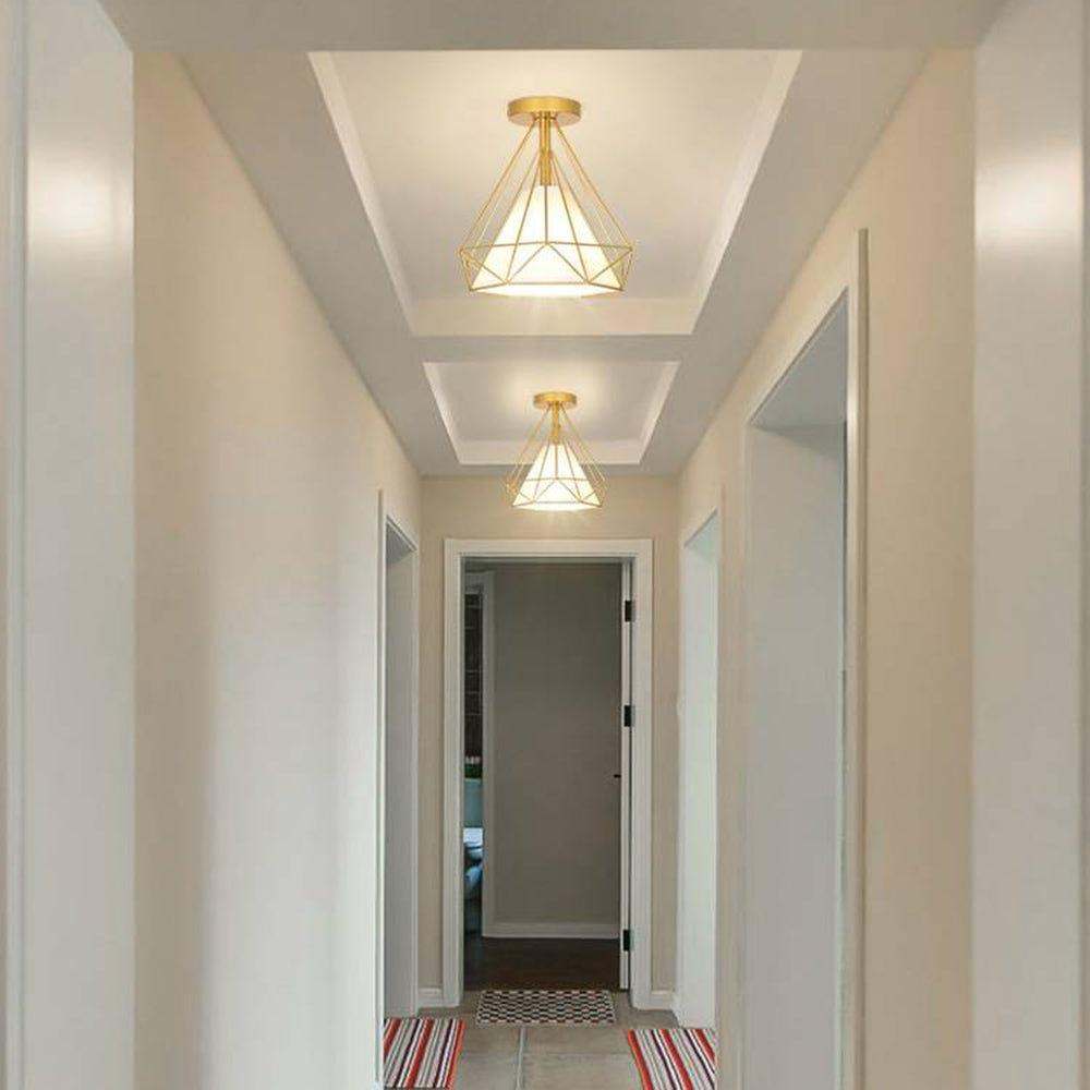 Silva Hallway Flush Mount Celing Light, 2 Colour
