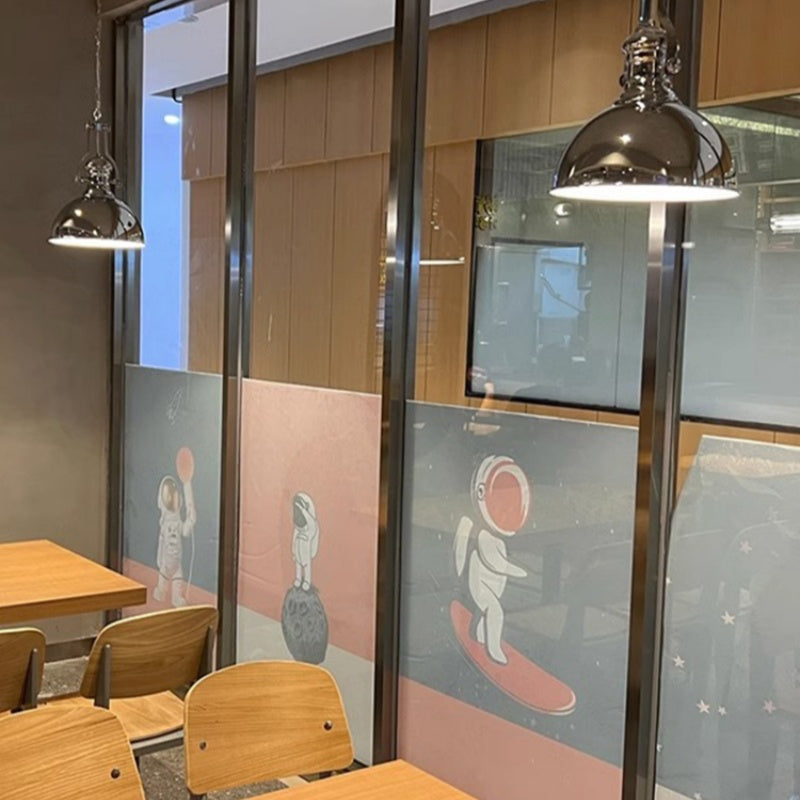 Alessio Industrial LED Pendant Light Chrome Metal Living/Bedroom - Neutralighting