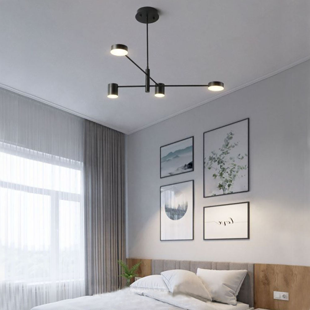 Arisha Pendant Light Branch Industrial Black/Gold, Bedroom - Neutralighting