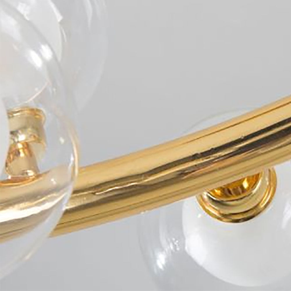 Valentina Modern Gold Bubble Pendant Light, Metal & Glass - Neutralighting