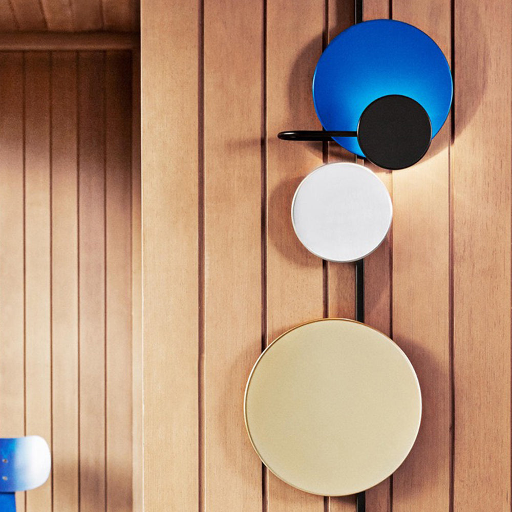 Aira Modern Art Deco Circular Colorful Metal Wall Lamp - Neutralighting