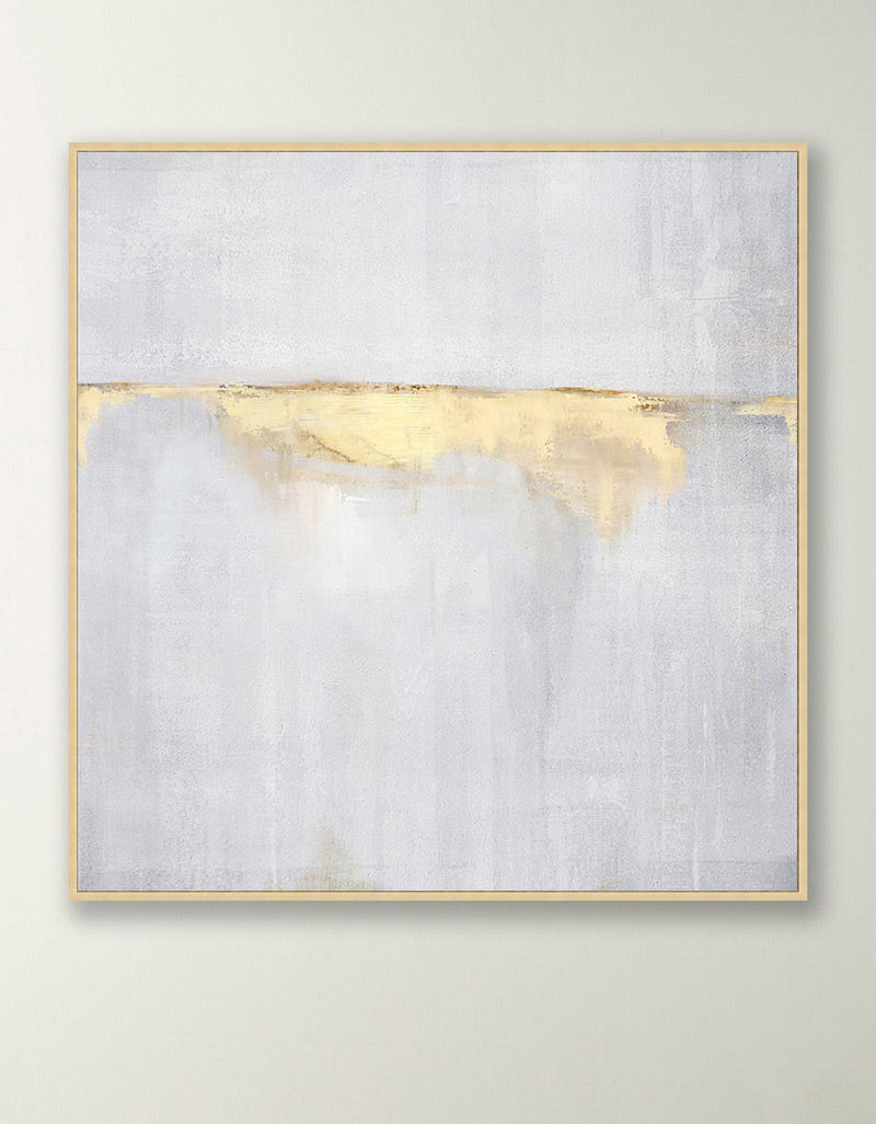 Abstract Sea Painting On Canvas