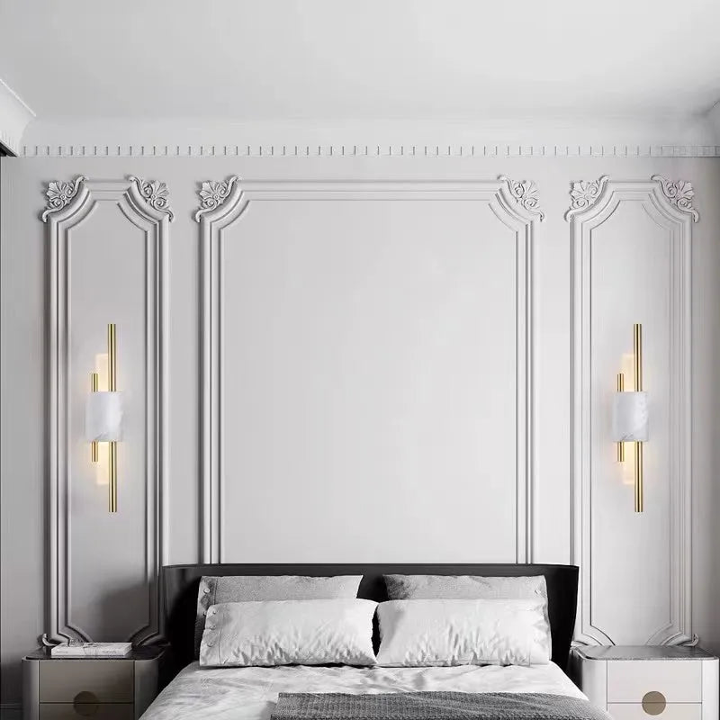 Arisha Modern Metal/Marble LED Wall Lamp - Neutralighting
