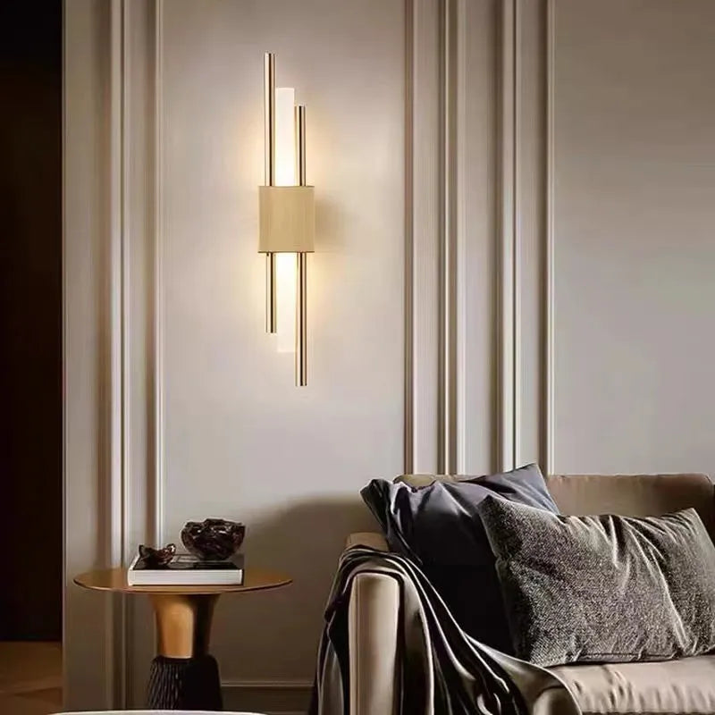 Arisha Modern Metal/Marble LED Wall Lamp - Neutralighting