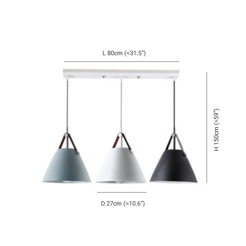 Aria Pedant Light Cluster, 3 Color - Neutralighting