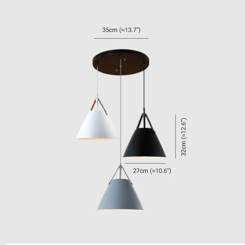 Aria Pedant Light Cluster, 3 Color - Neutralighting