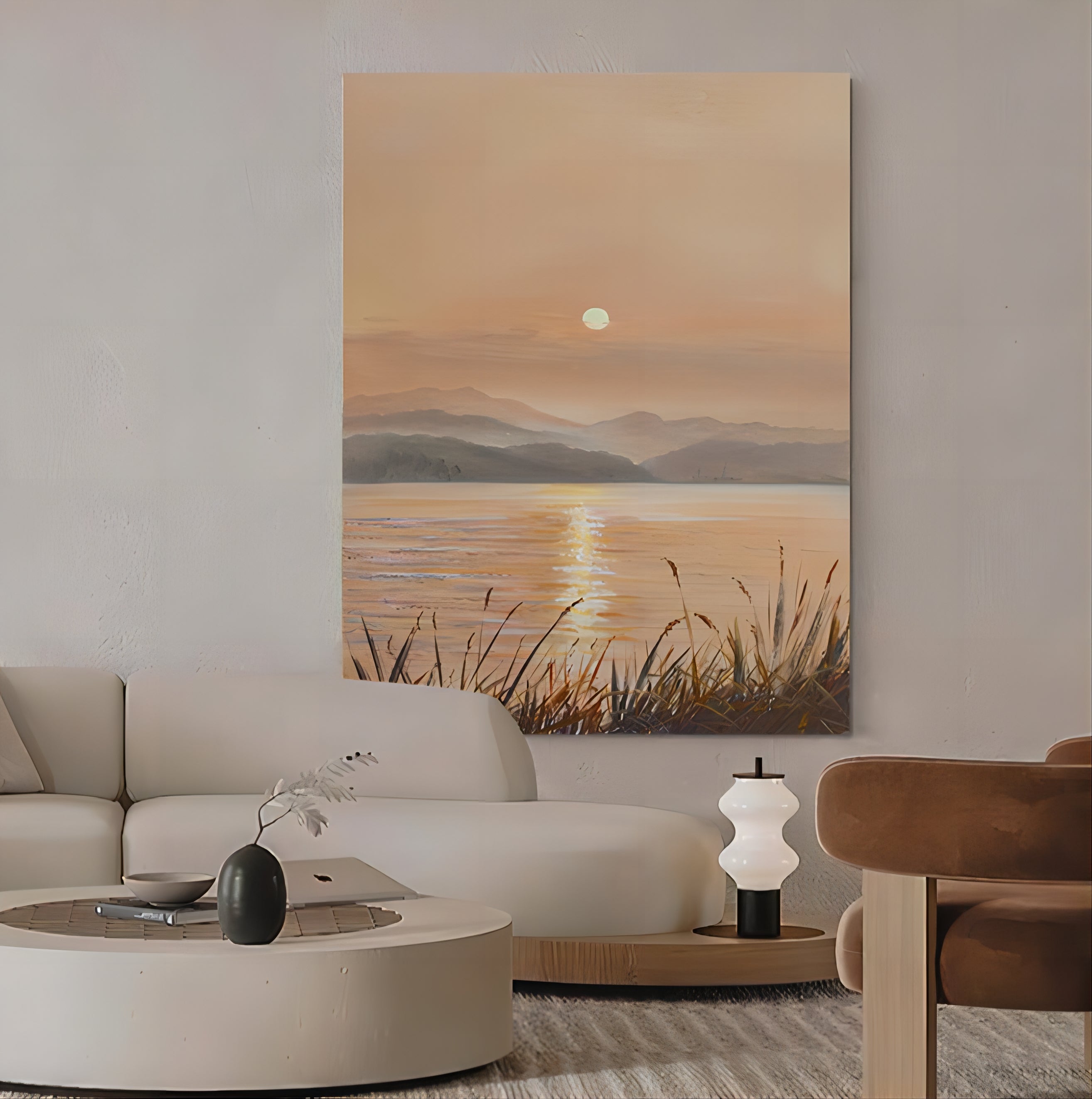 Wabi-Sabi Wall Art TX055 - Neutralighting