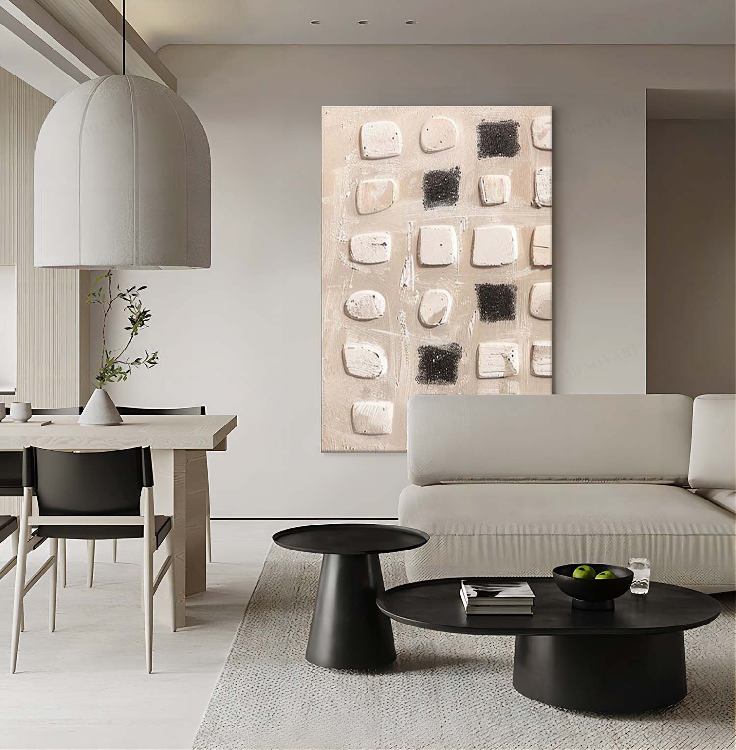 Wabi-Sabi Wall Art TX334 - Neutralighting