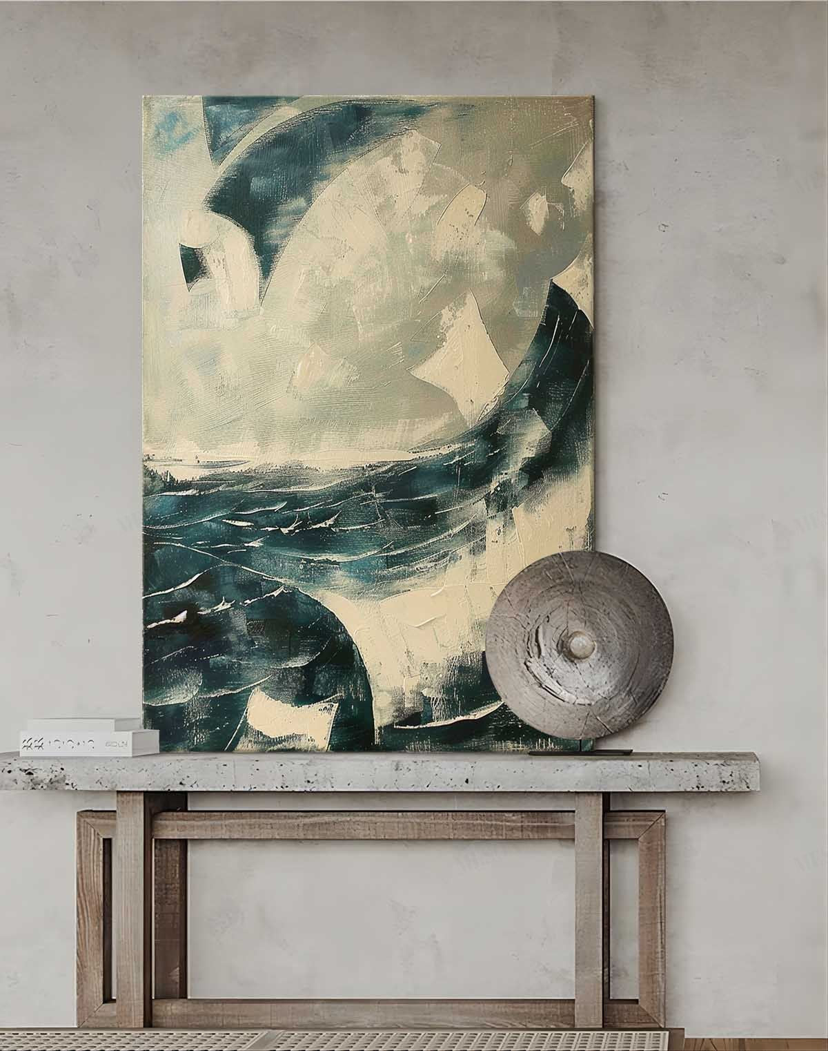 Plaster Art Texture Painting SG282 - Neutralighting