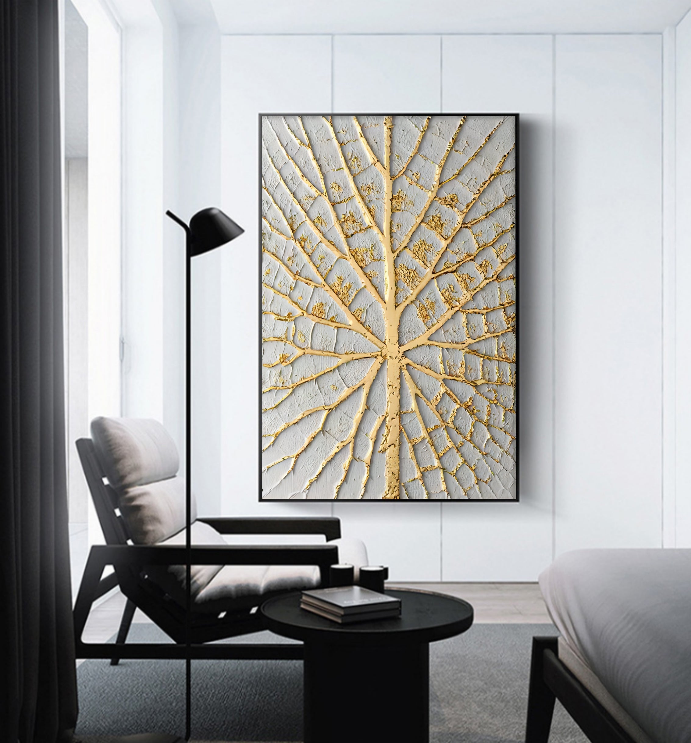 Plaster Art Texture Painting SG029 - Neutralighting