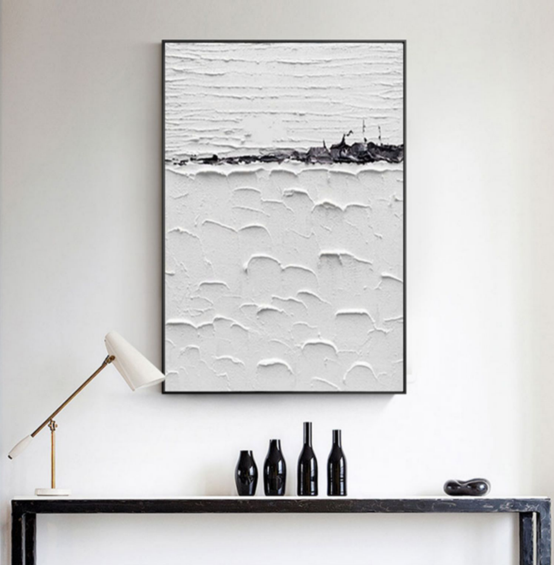 Plaster Art Texture Painting SG073 - Neutralighting