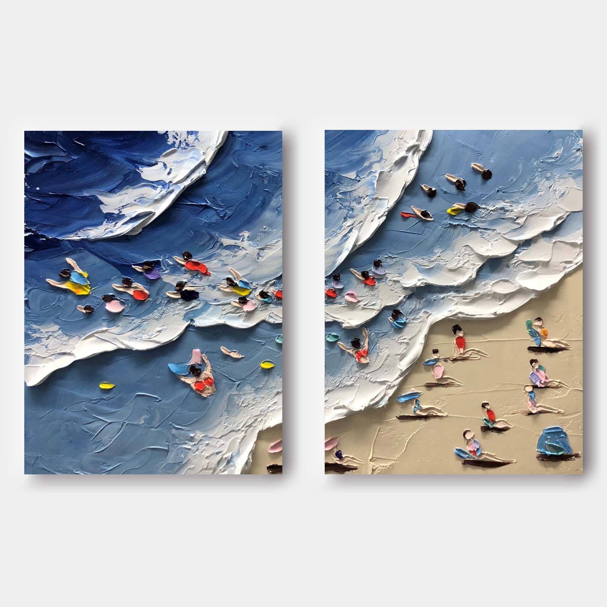 Abstract Painting Set Of 2 SP126 - Neutralighting