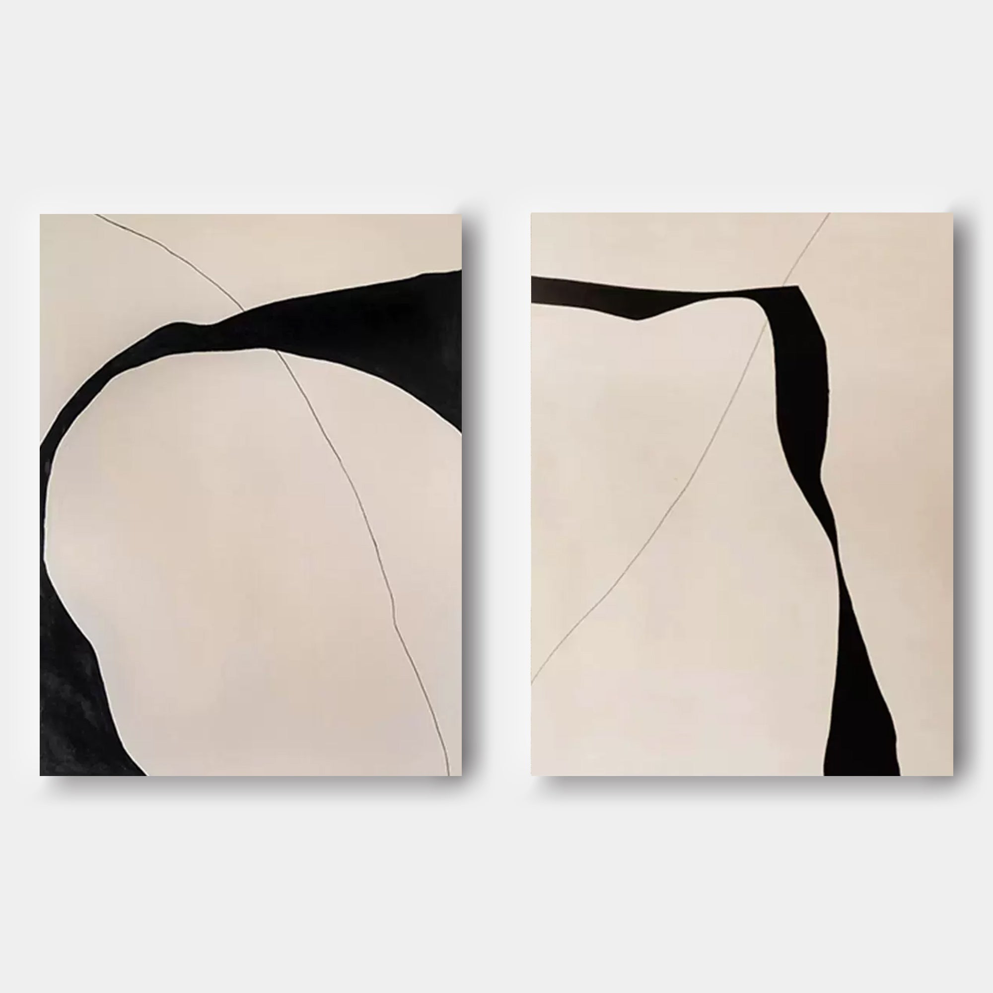 Abstract Painting Set Of 2 SP116 - Neutralighting
