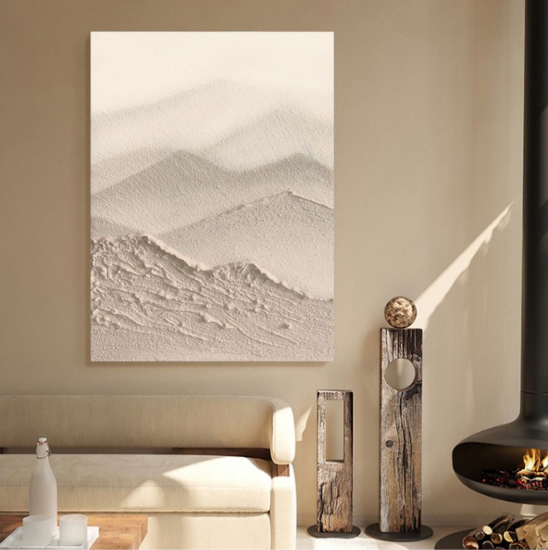 Wabi-Sabi Wall Art TX130 - Neutralighting