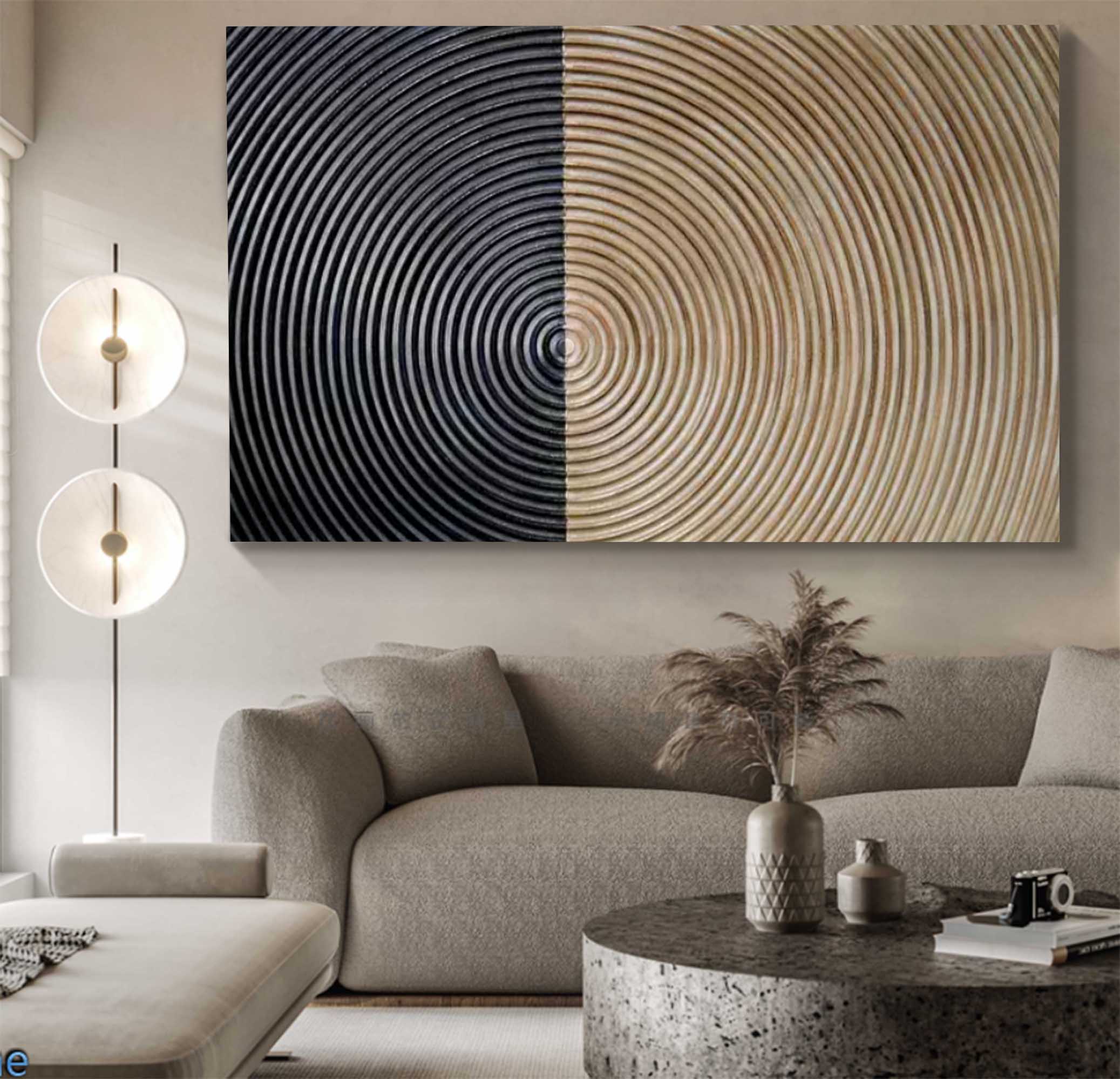 Wabi-Sabi Wall Art TX175 - Neutralighting