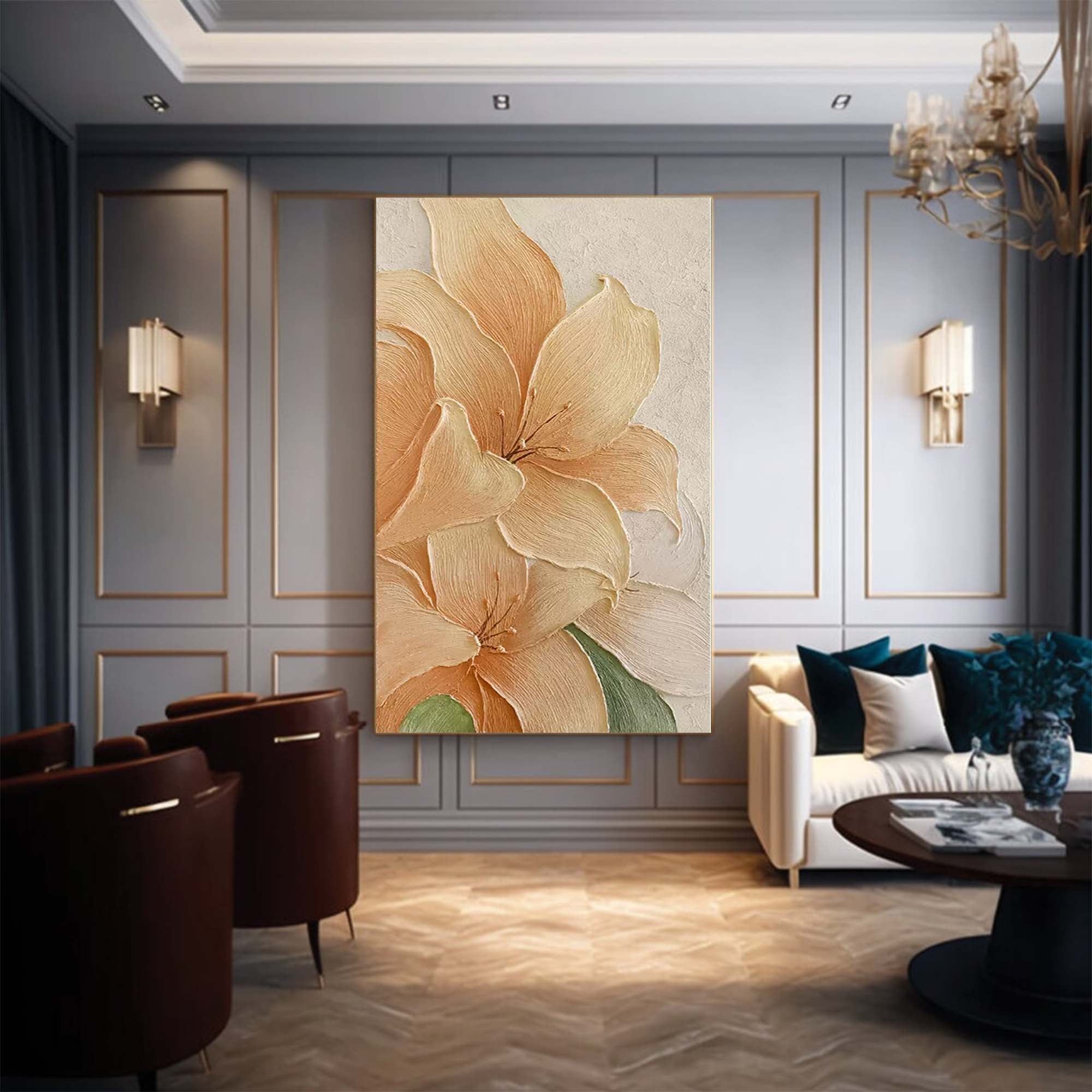 Flower Canvas Art FL010 - Neutralighting