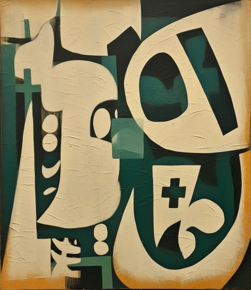 Wall Art Wabi-Sabi Contemporary Geometric