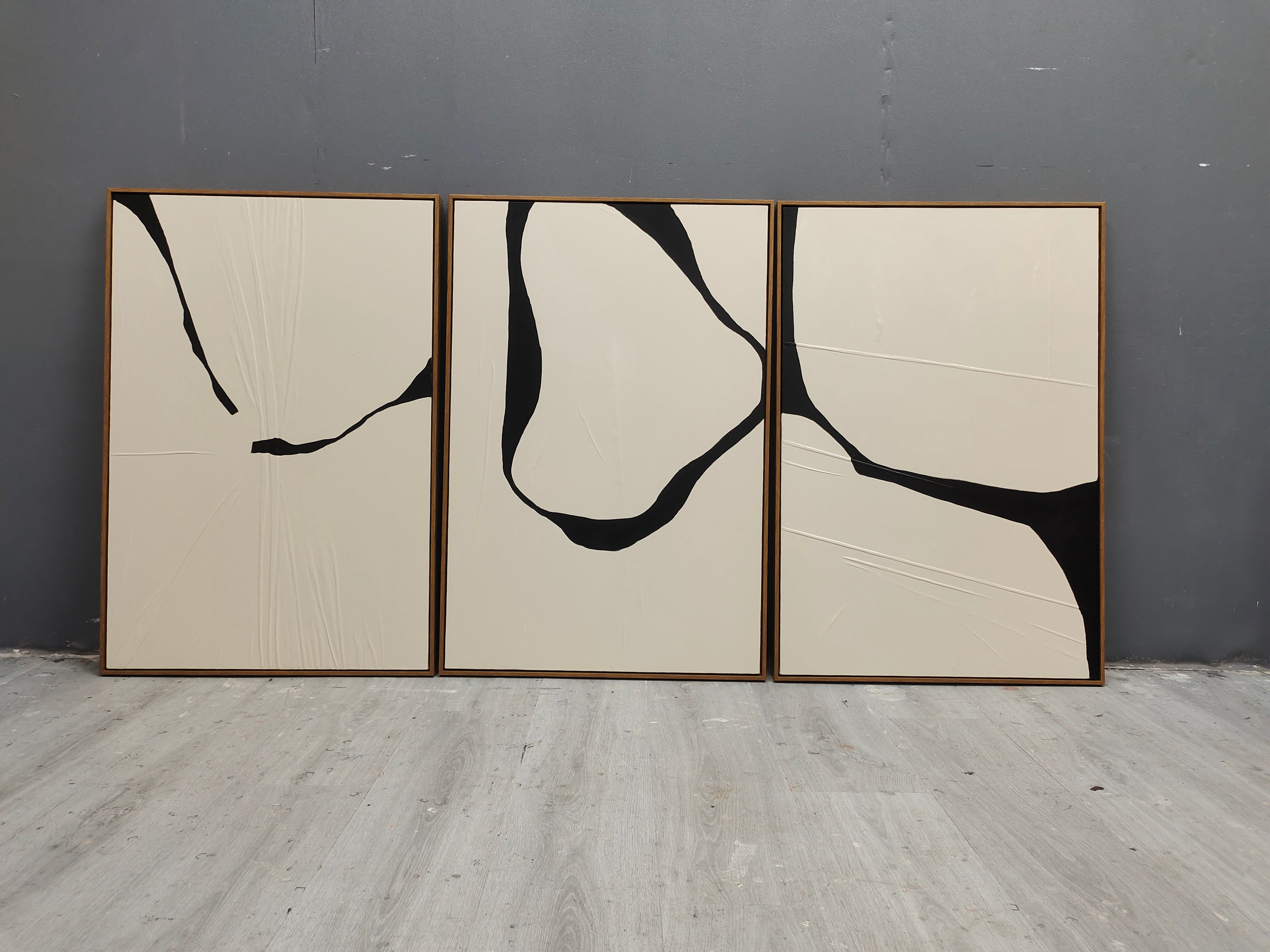 Abstract Painting Set of 3 SP122 - Neutralighting